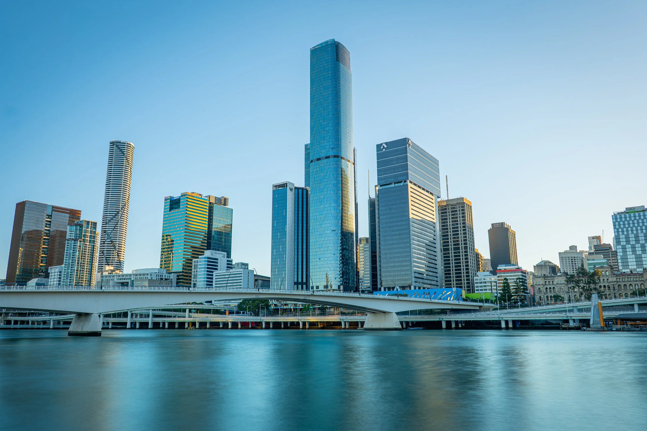 Brisbane, first thing in the morning