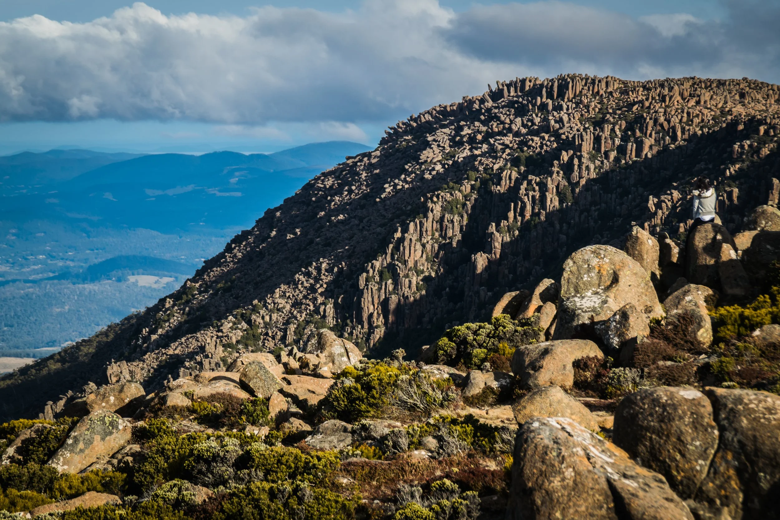 Atop of the great Mount Wellington/Kunanyi