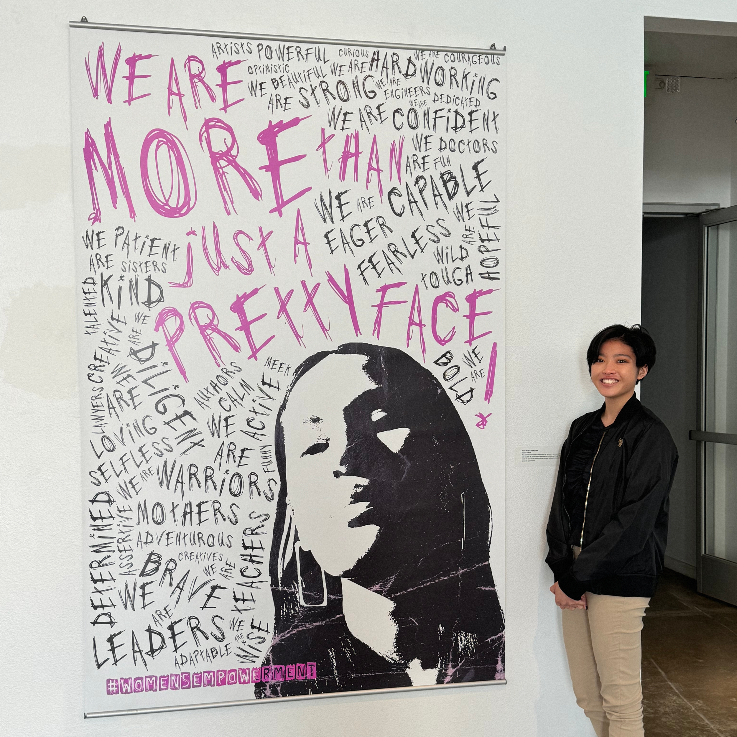 This artwork was displayed as part of the Social Justice Poster Project Gallery Exhibition at Fresno State in 2024!