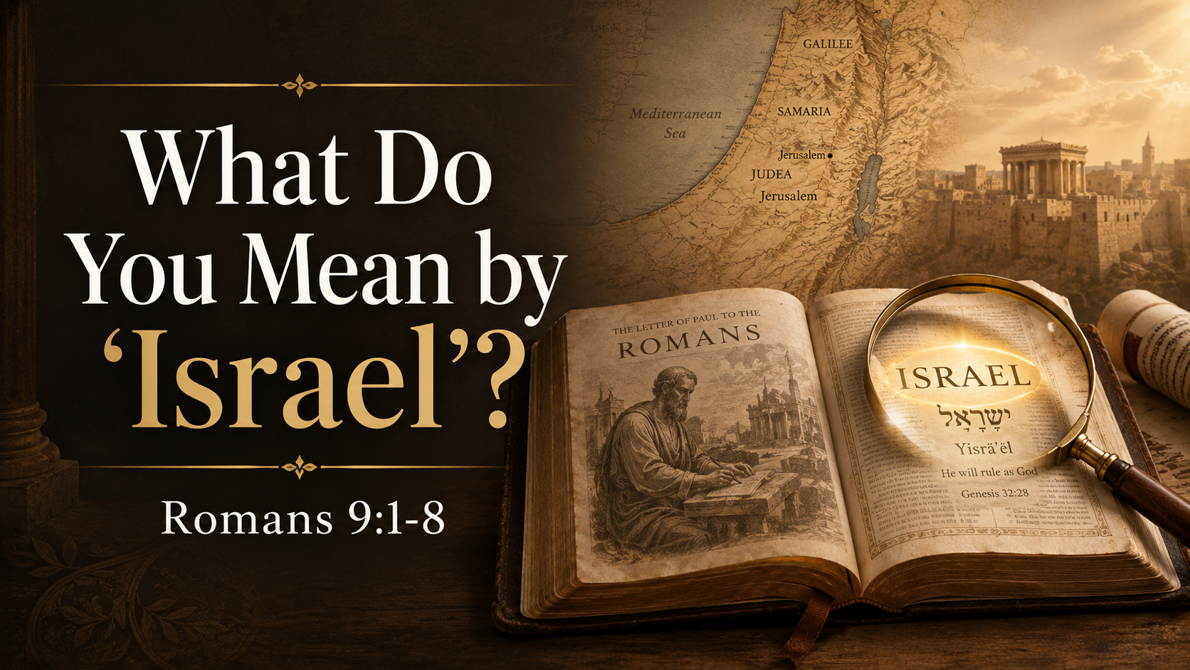 What Do You Mean by “Israel?” - Romans 9:1-8