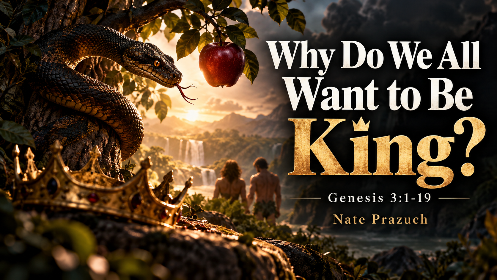 Why Do We Want to Be King? - Genesis 3:1-19