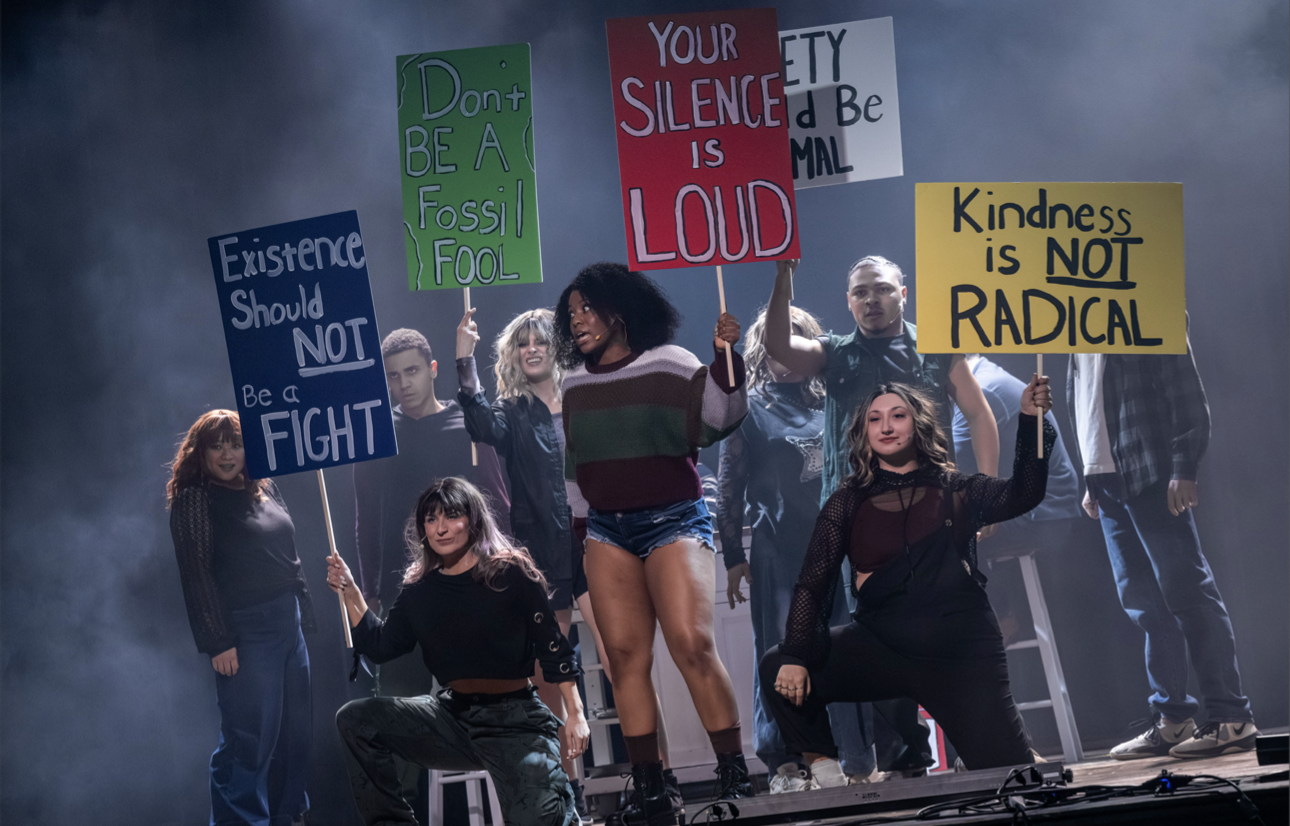 Frankie Healy in Jagged Little Pill at Actor's Studio of New Jersey; 
Photos: Shawn Salley
