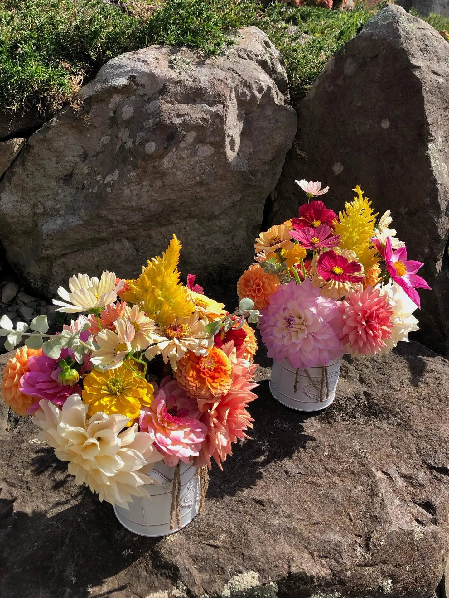 A few of our recent bouquets made with love for friends and family&hellip;. including our very first free bouquet winner! (Swipe to the end to see it!) 💐✨