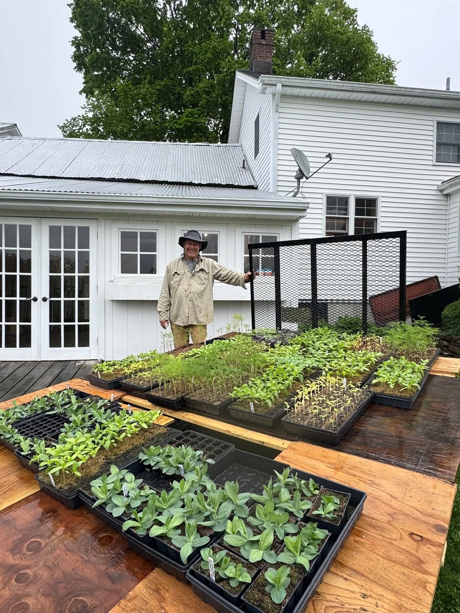 After a gloomy winter, we can start to look forward and begin to visualize our 2026 garden. We are in year three of our business and would like to take you behind the scenes to share our seed starting process that begins in late February/ early March