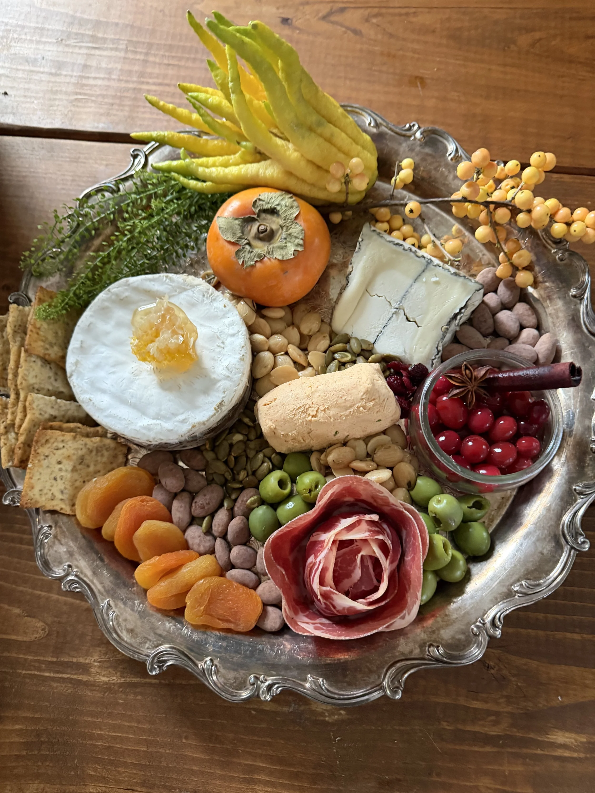 Fall Seasonal Cheese and Charcuterie Board