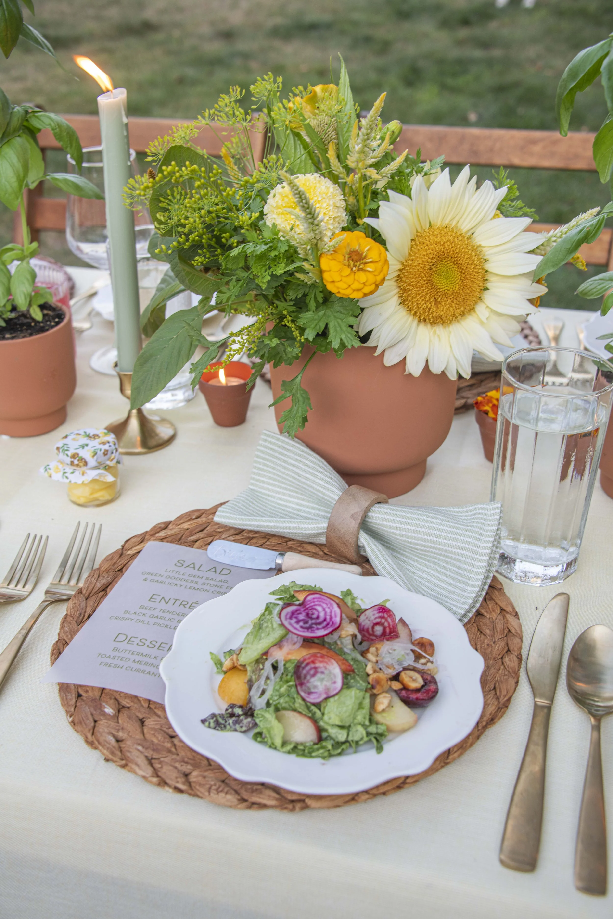 Green Goddess Stone Fruit Salad, Cherries, Bramhalls