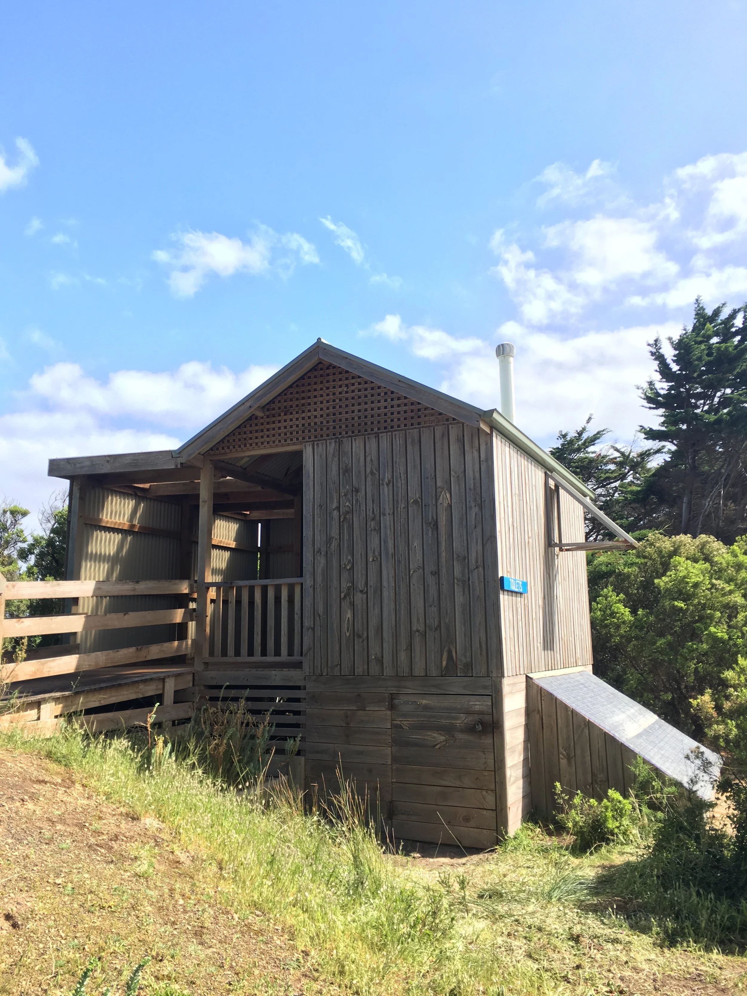 Commercial Composting Toilet Project for DELWP installed in Narrawong by Zenplumb