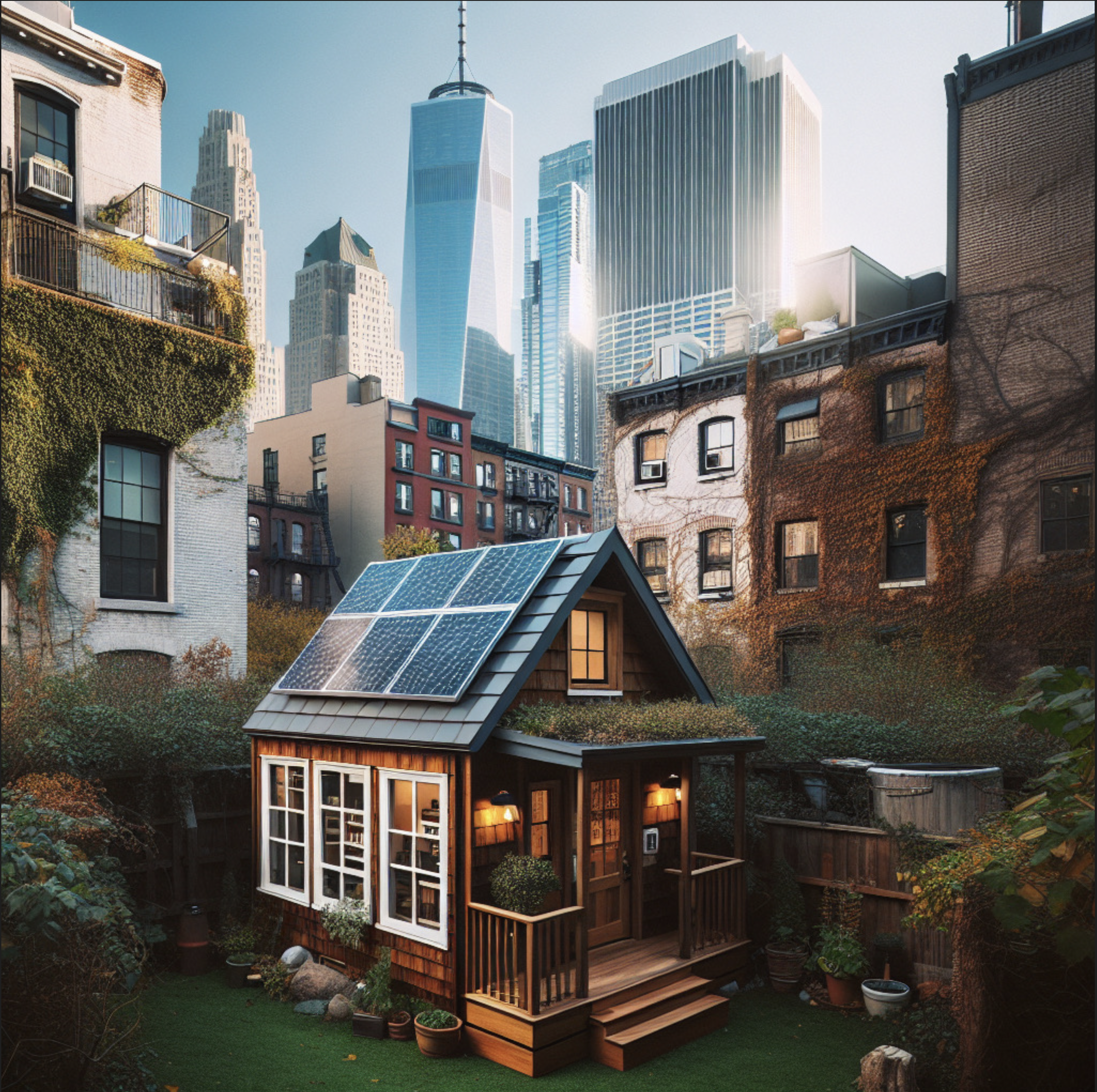 BACKYARD HALFWAY TINY HOME INSTALLATION