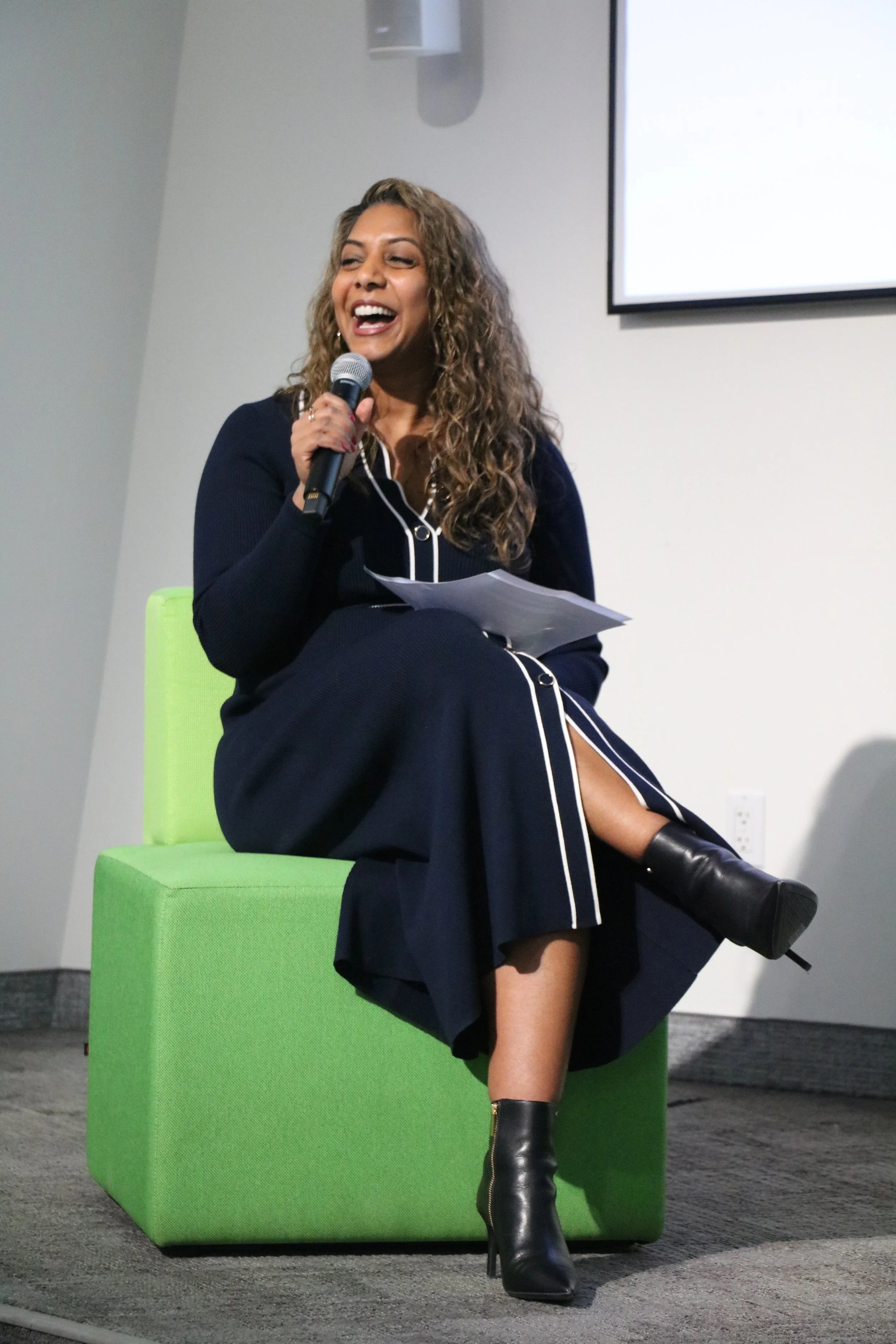 TVO's Molly Thomas moderates panel on medical misinformation.JPG