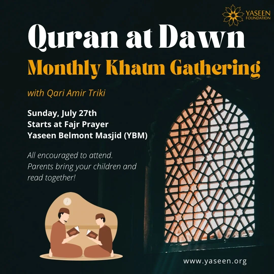 Quran at Dawn: Monthly Khatm Gathering