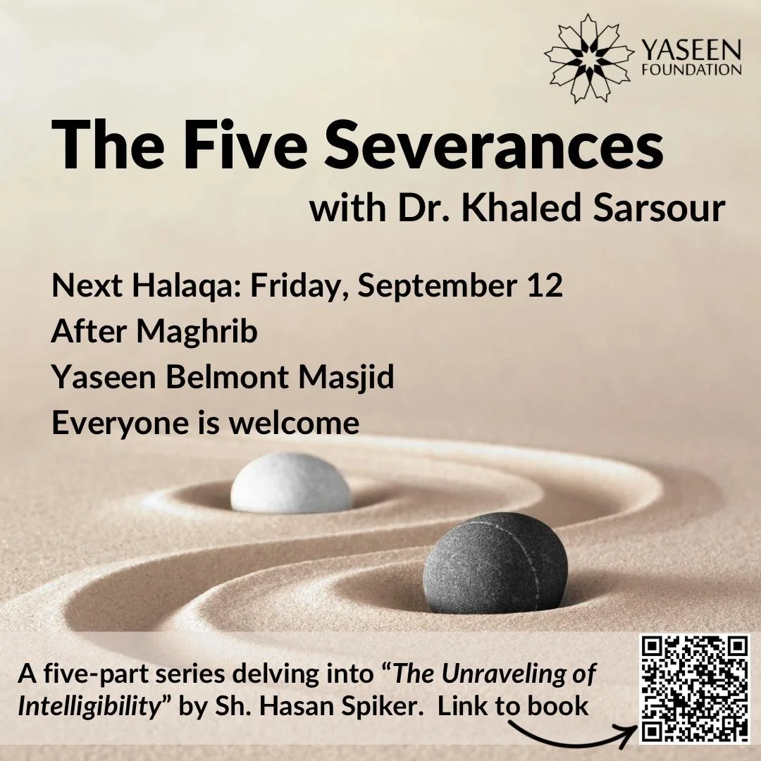 The Five Severances with Dr. Khaled Sarsour