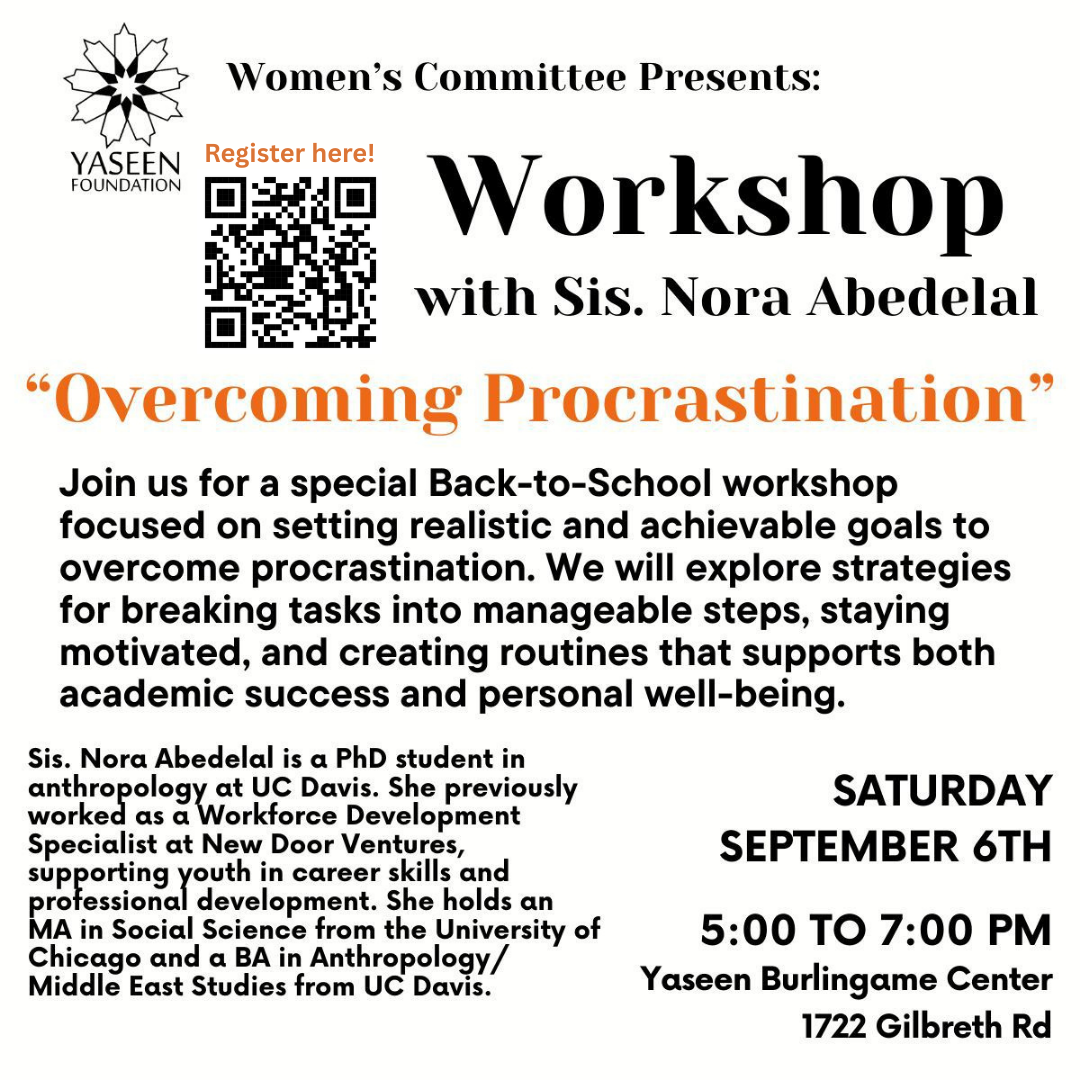 Overcoming Procrastination with Sr. Nora Abedelal