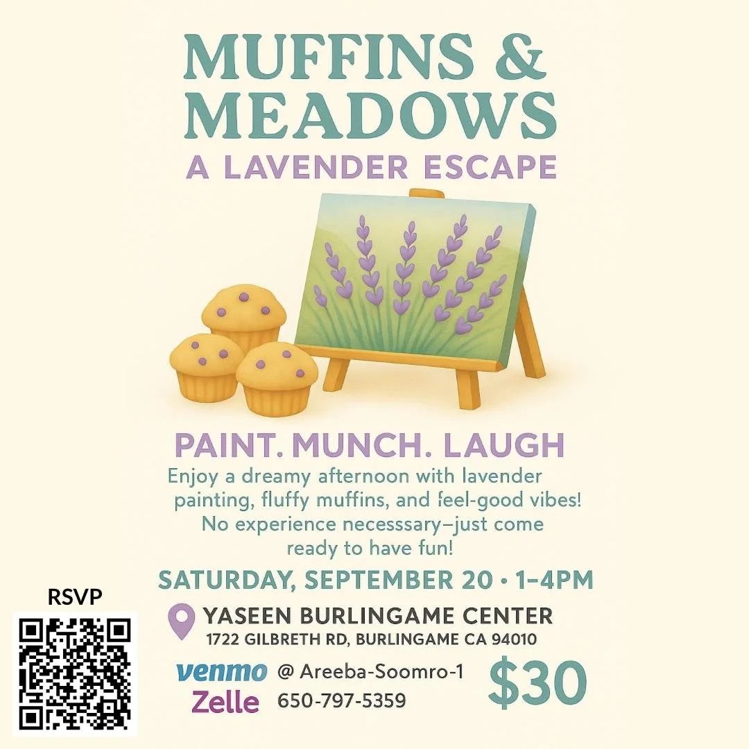 Muffins and Meadows: Sisters Paint Night!
