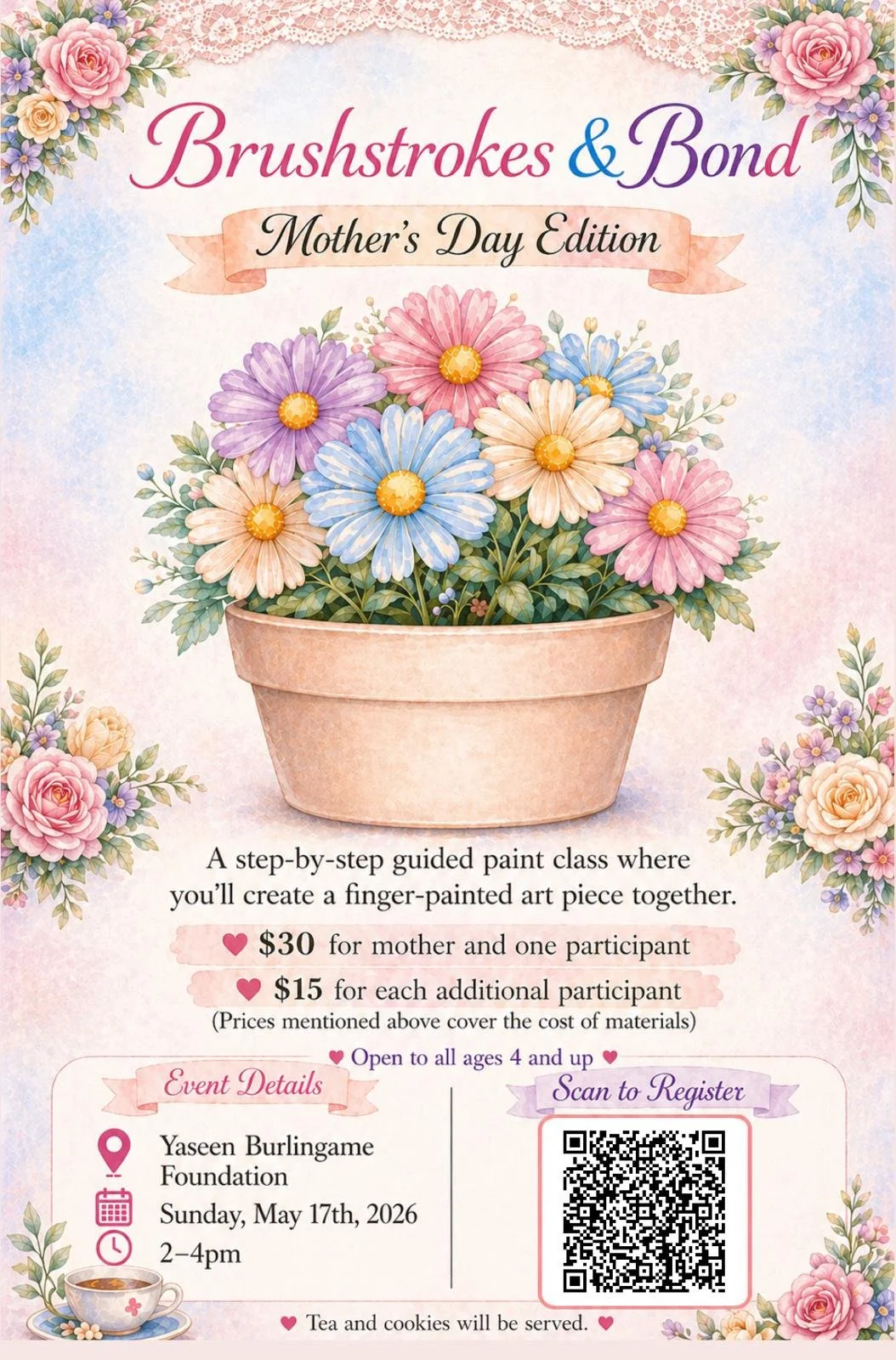 Brushstrokes and Bonds: Mommy and Me Painting