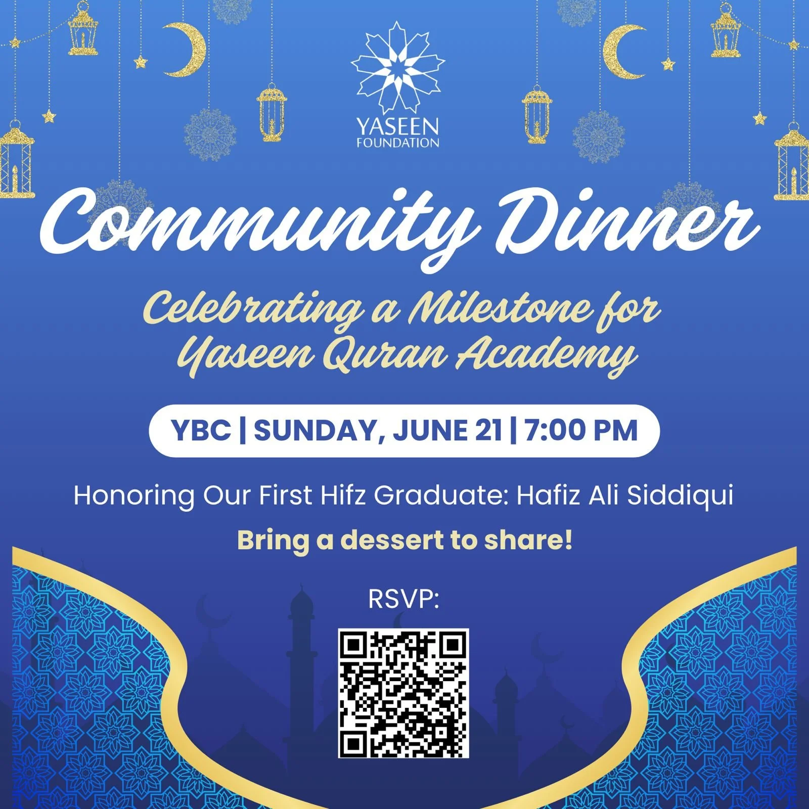 Community Dinner: Hifz Graduation