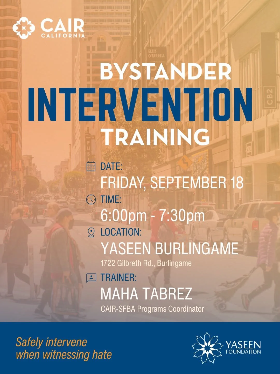 CAIR SFBA - Bystander Intervention Training