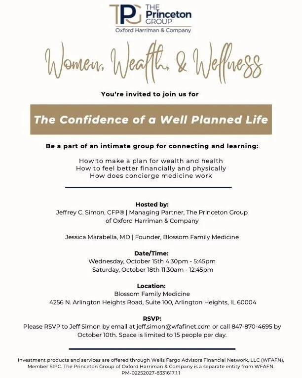 ✨ Sponsor Shoutout ✨

~Empowerment meets expertise~

Join J.M. Equity Advisors for an inspiring hour of Women, Wealth &amp; Wellness &mdash; where financial confidence and personal well-being take center stage.

Guest speaker @jessicamarabellamd is t