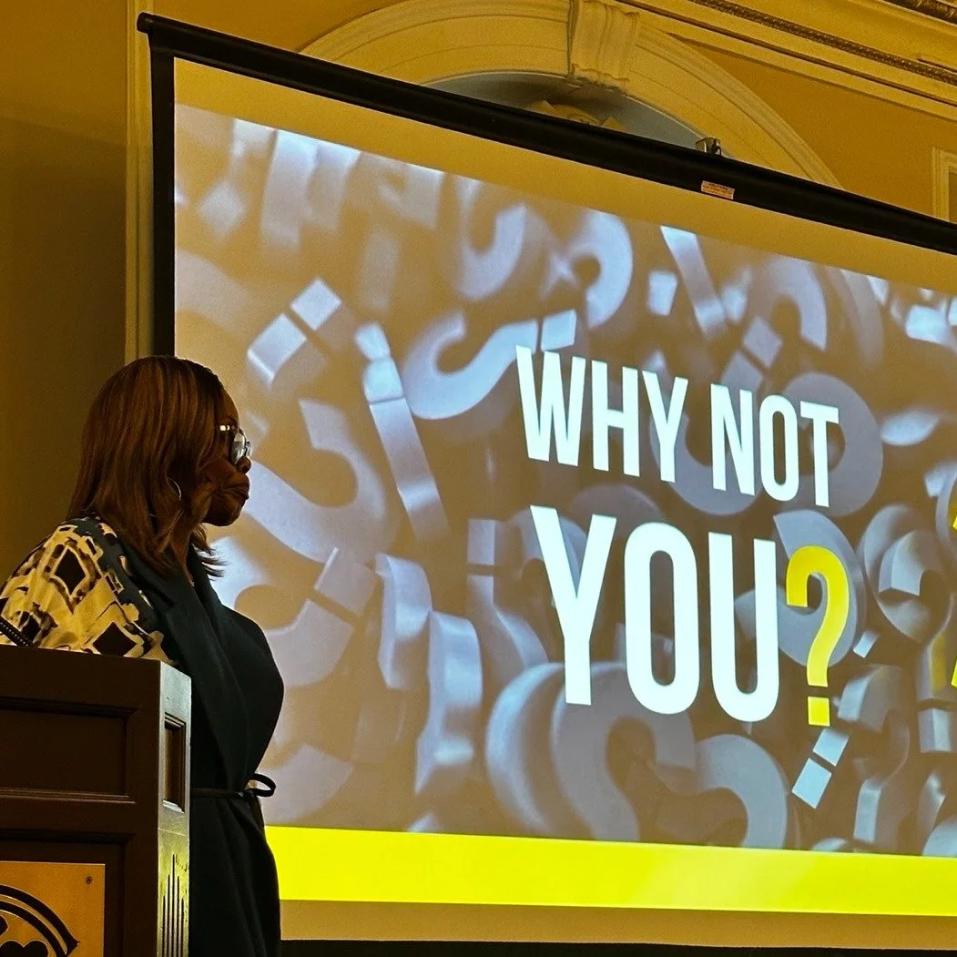 Our 2026 luncheon lineup kicked off yesterday with delightful speaker @deemrobinson1, who described important lessons from her remarkable entrepreneurial journey as a business leader, author, and advocate for social change. 

It takes courage to &quo