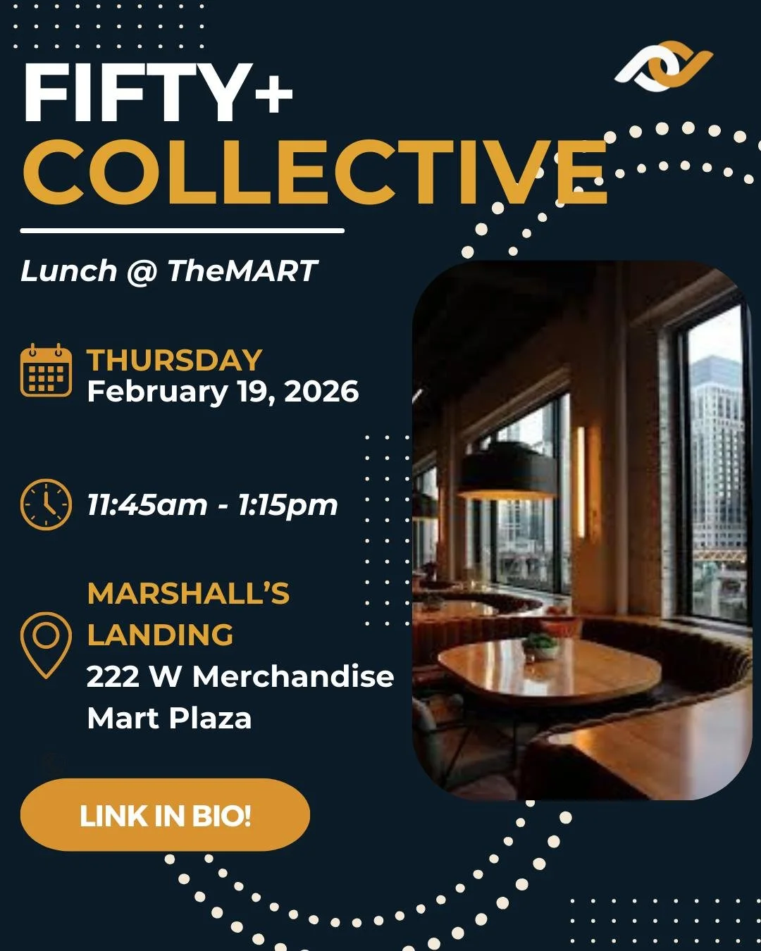 We&rsquo;ve heard from the Fifty+ community that support and connection are what matter most&mdash;and we&rsquo;re listening. ☺️

Join the Fifty+ Collective for a casual lunch and wonderful opportunity to connect with fellow members, share family upd