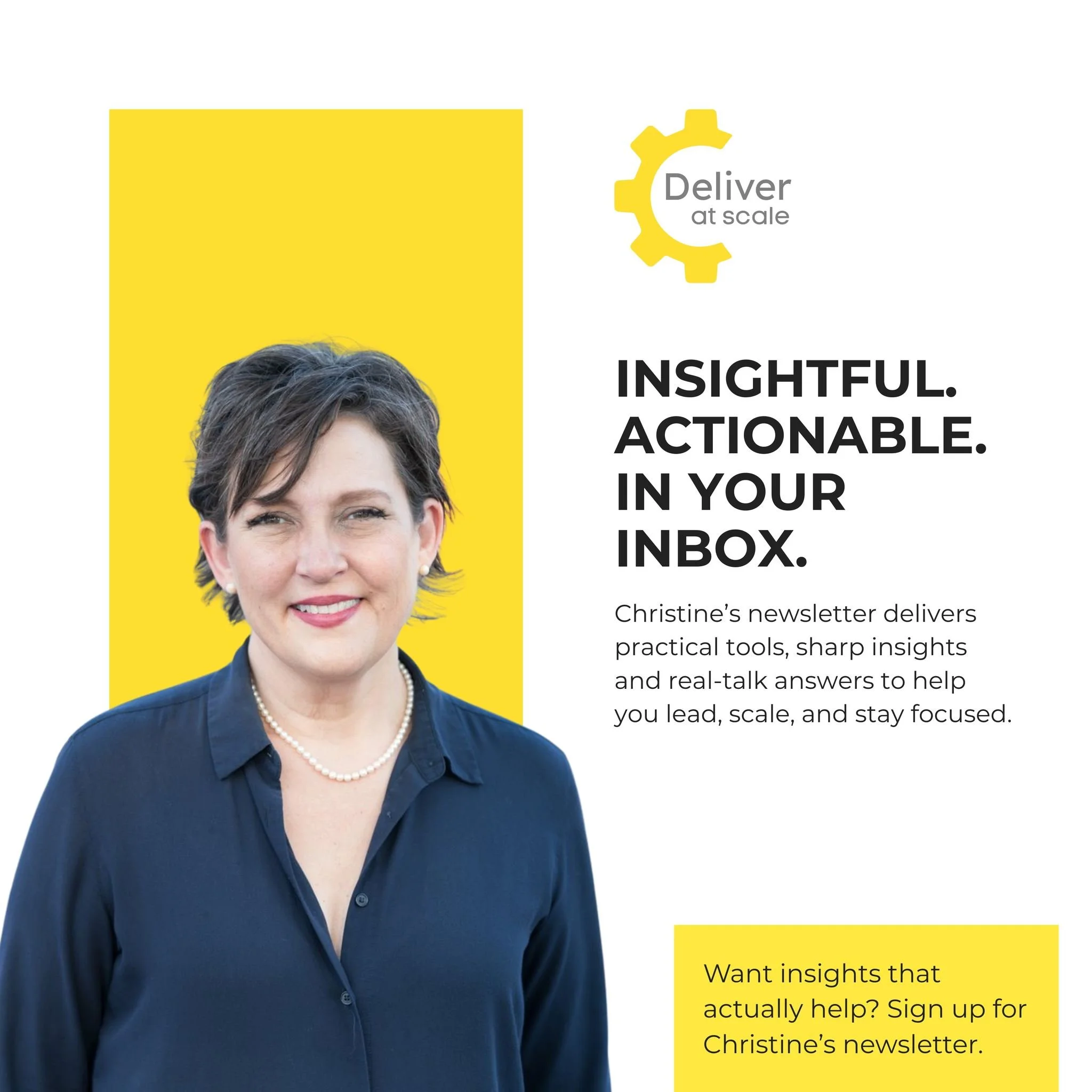 ✨ Sponsor Shoutout ✨

Are you a manager, mentor, or leader looking to add more value to your inbox? Deliver at Scale has you covered!

If we know @christinesandmanstone, we know she's all about advice that is truly practical, insightful, and actionab