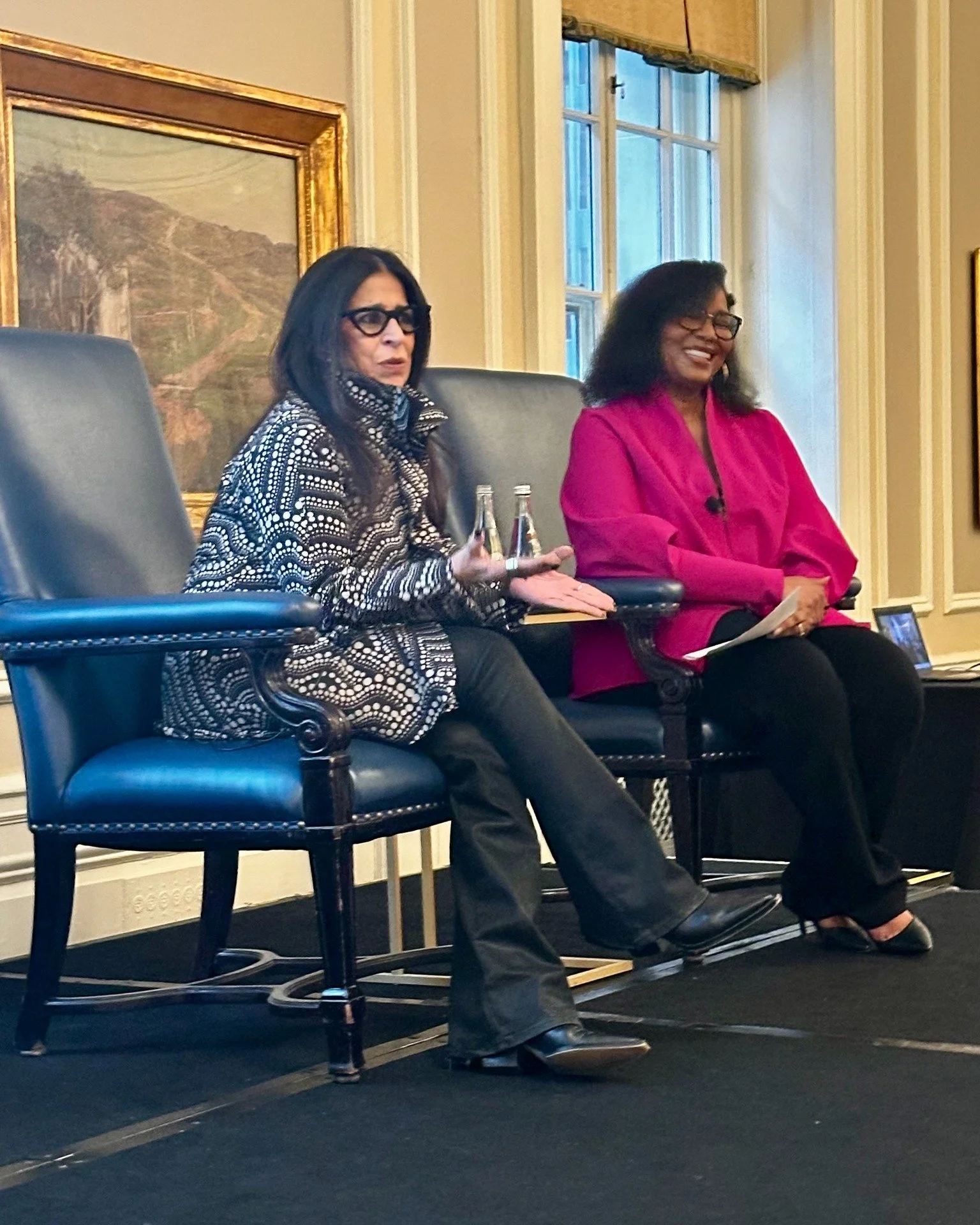 Yesterday's luncheon with fashion futurist and business icon @themariapinto served as a refreshing reminder of the power of people, both as clients and as community. A few of our favorite takeaways:

💎 Every one of Maria's collections has a design i