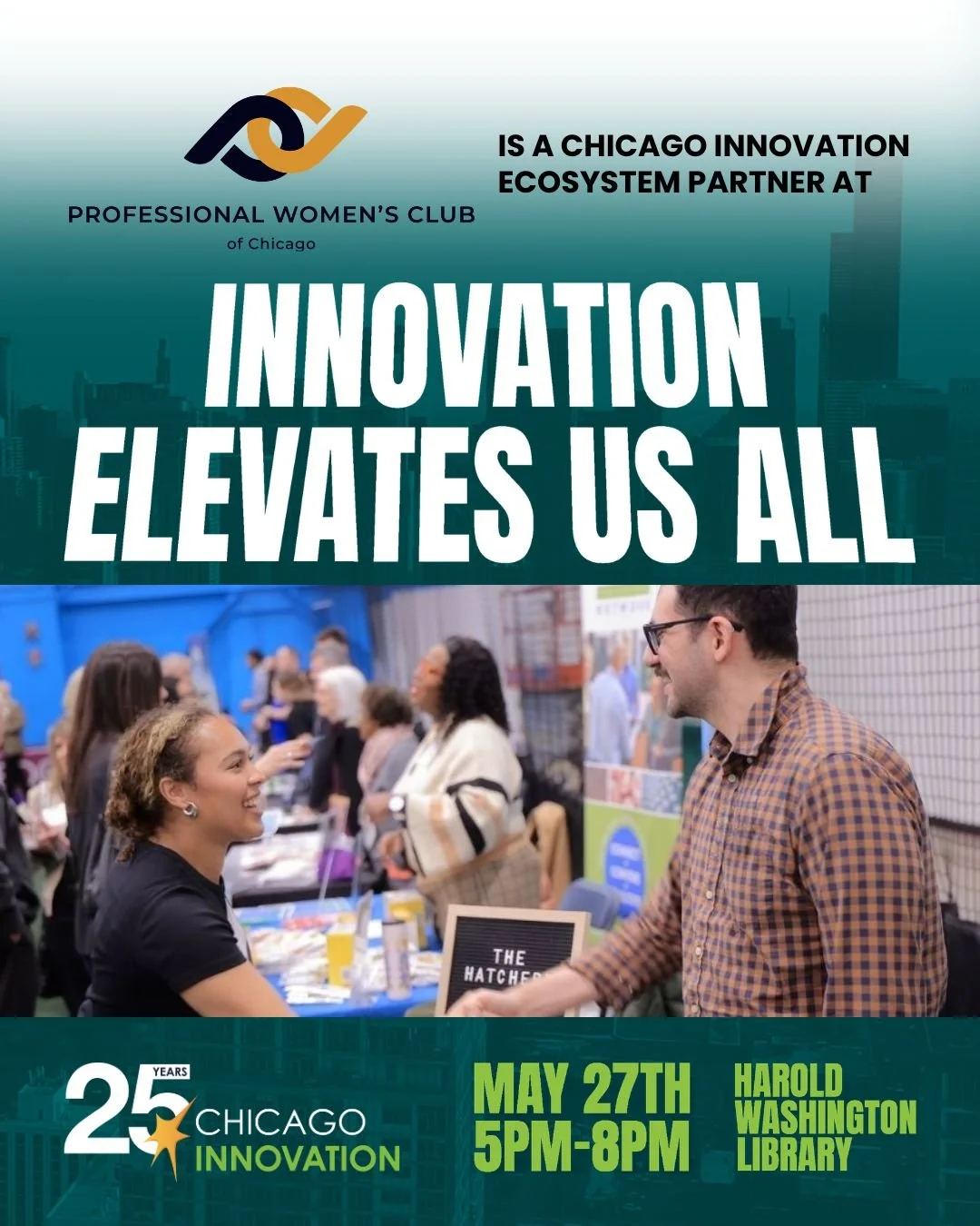 PWCC is proud to be a featured @chicago_innovation Ecosystem Partner! ✨

Join us on May 27th for Innovation Elevates Us All, an event that will convene experts and organizations that are driving our region's innovation ecosystem forward. 

Innovation