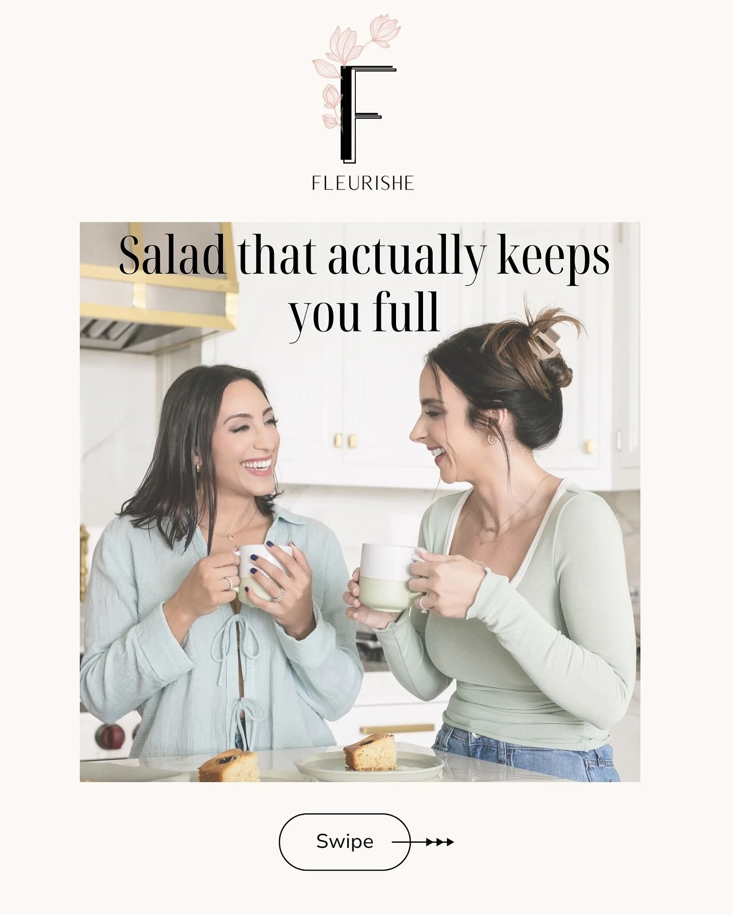 This week&rsquo;s meal upgrade:

Salad 🥗 

If your salad is mostly greens, hunger tends to come back quickly. Not because you did anything wrong, but because it needs more balance.

Easy ways to upgrade:

&bull; Add protein like chicken, salmon, ste