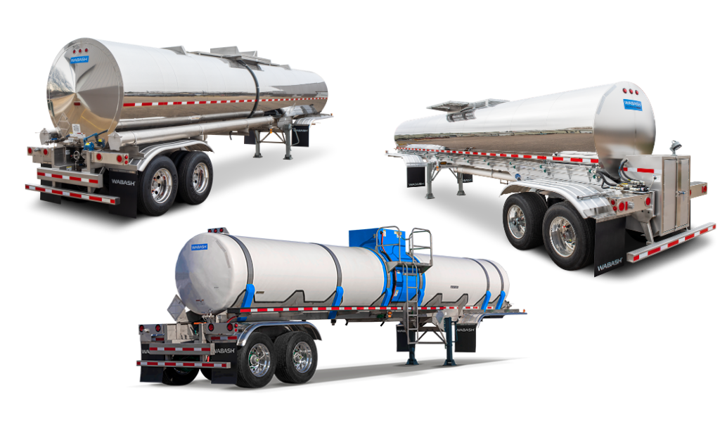 Wabash Tank Trailers, Chemical Tank, DEF Tank, Corrosive Tank, Food Grade Tank, FRP Tank, Vacuum Tank Trailer