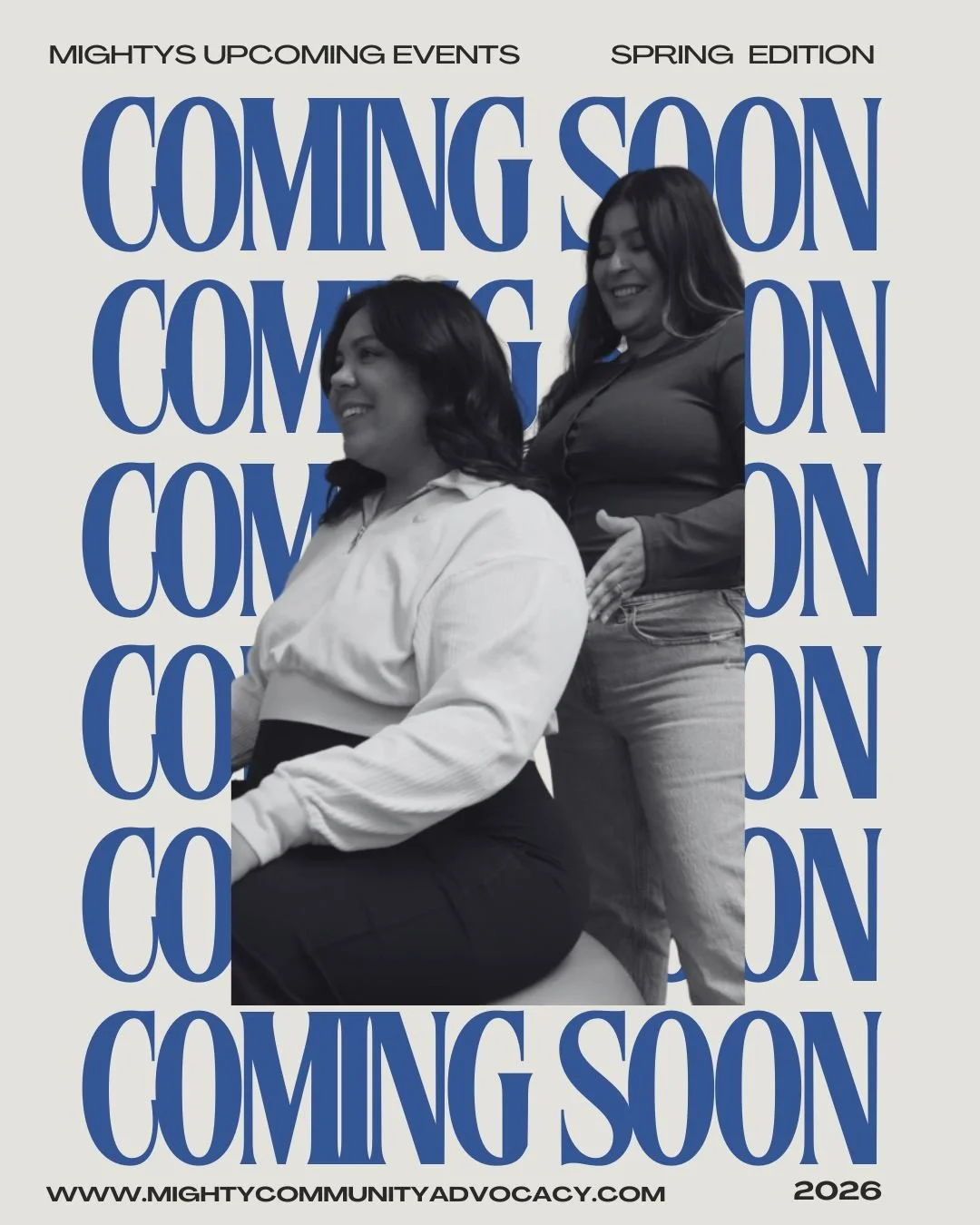 We are ready for all this year has in store, how about yall? We have so many events planned this year, but lets start with the spring. 

We are starting the year off with our monthly birthing connections at Mighty HQ on February 4th. 

Childbirth edu