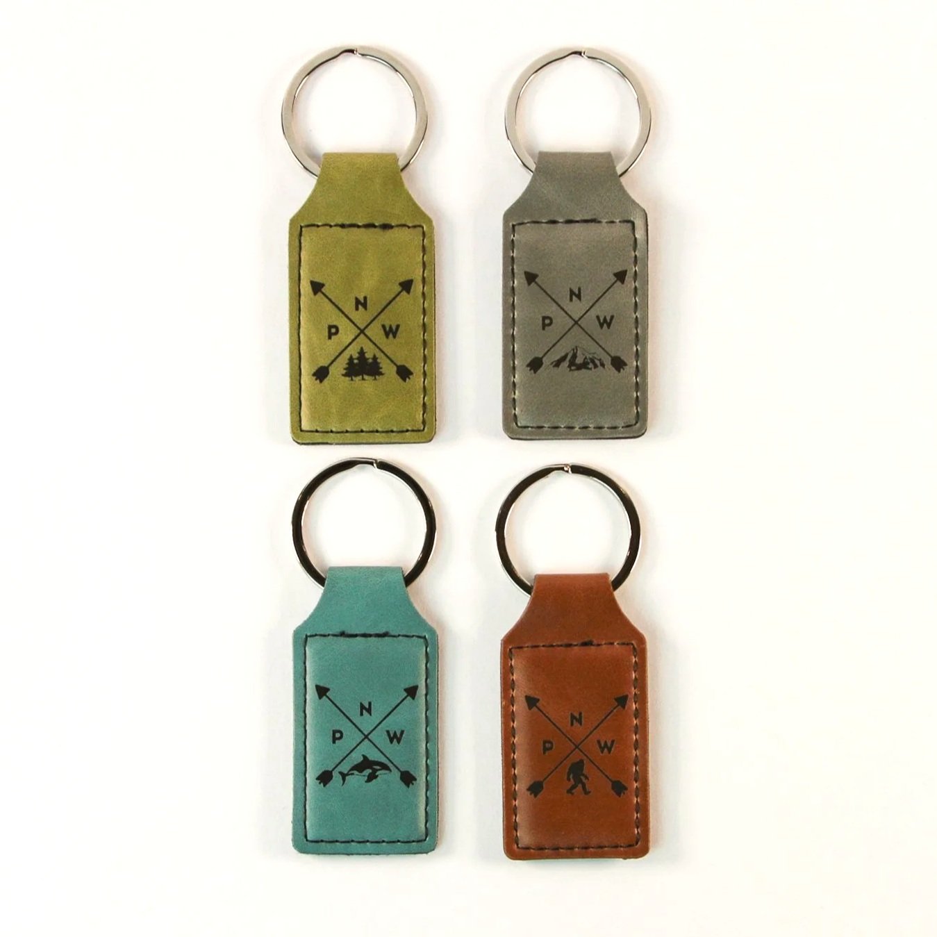 PNW Adventurer Keychains