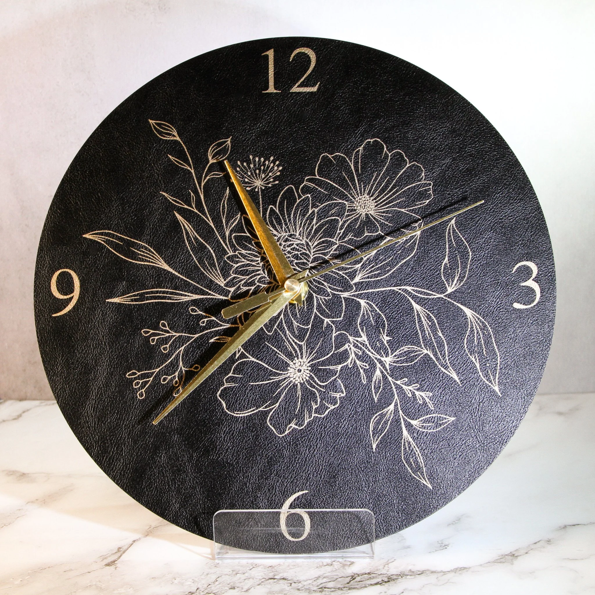 Botanical Bloom Clock