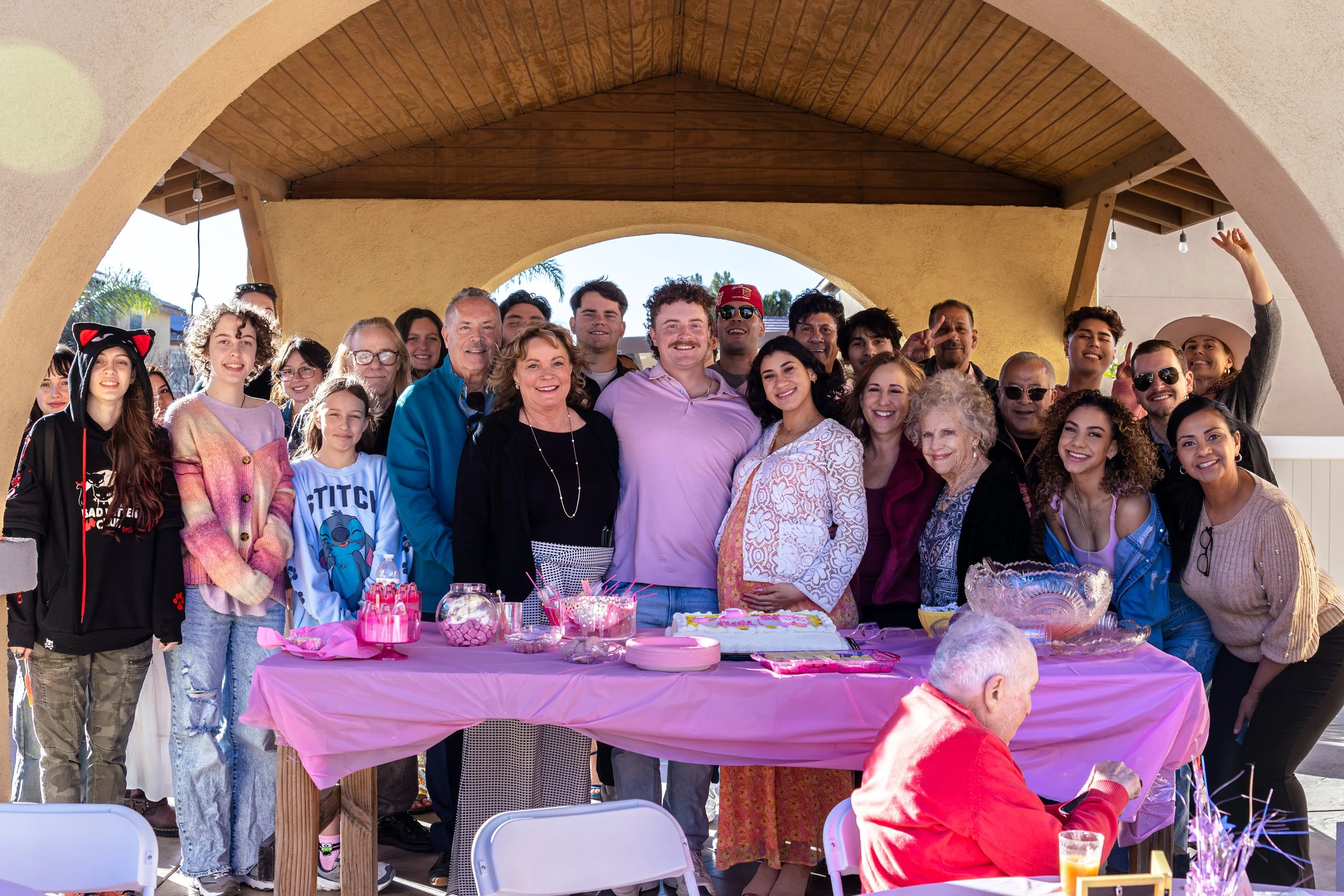 Sam and Logan's baby shower