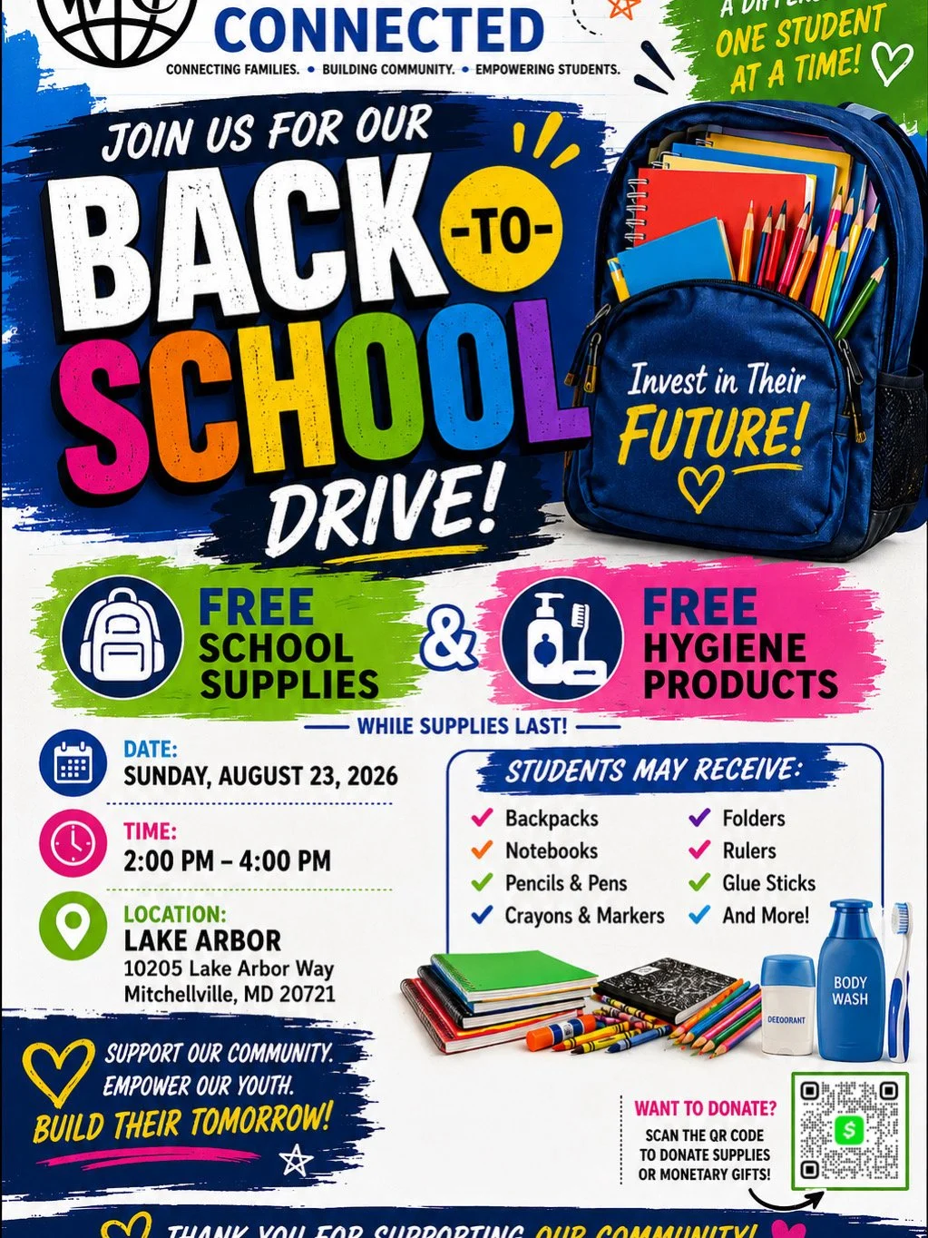 Back to School Drive