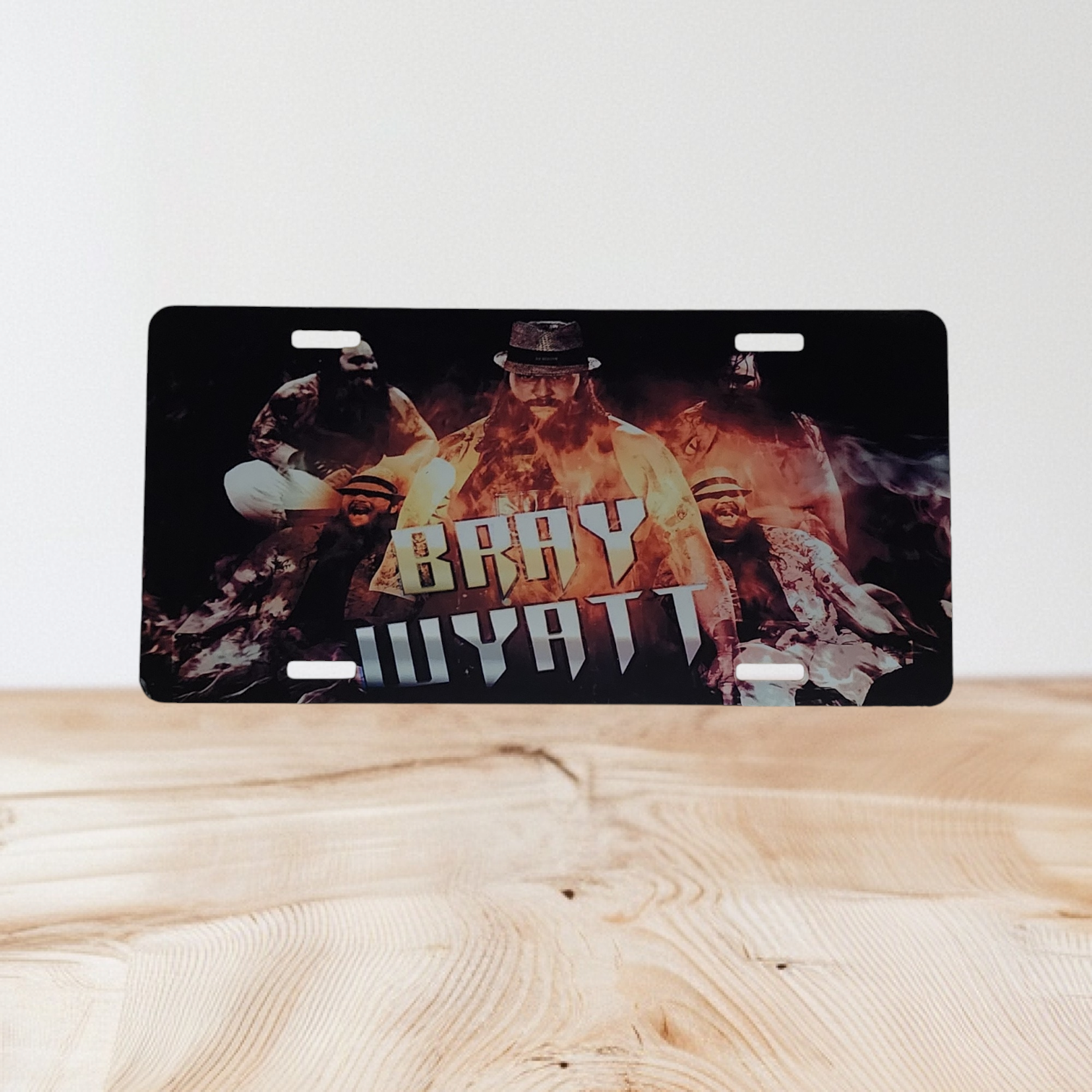 Bray Wyatt the Fiend license plate