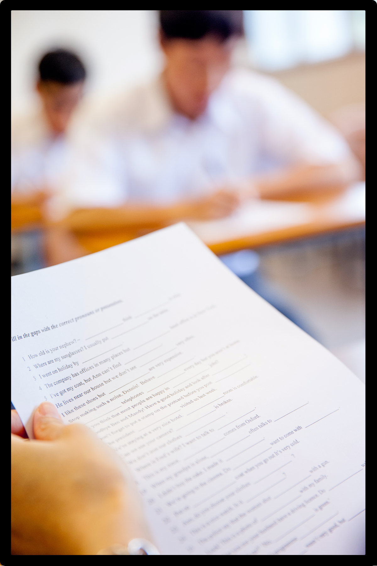 College Exam Monitoring & In Person Proctoring