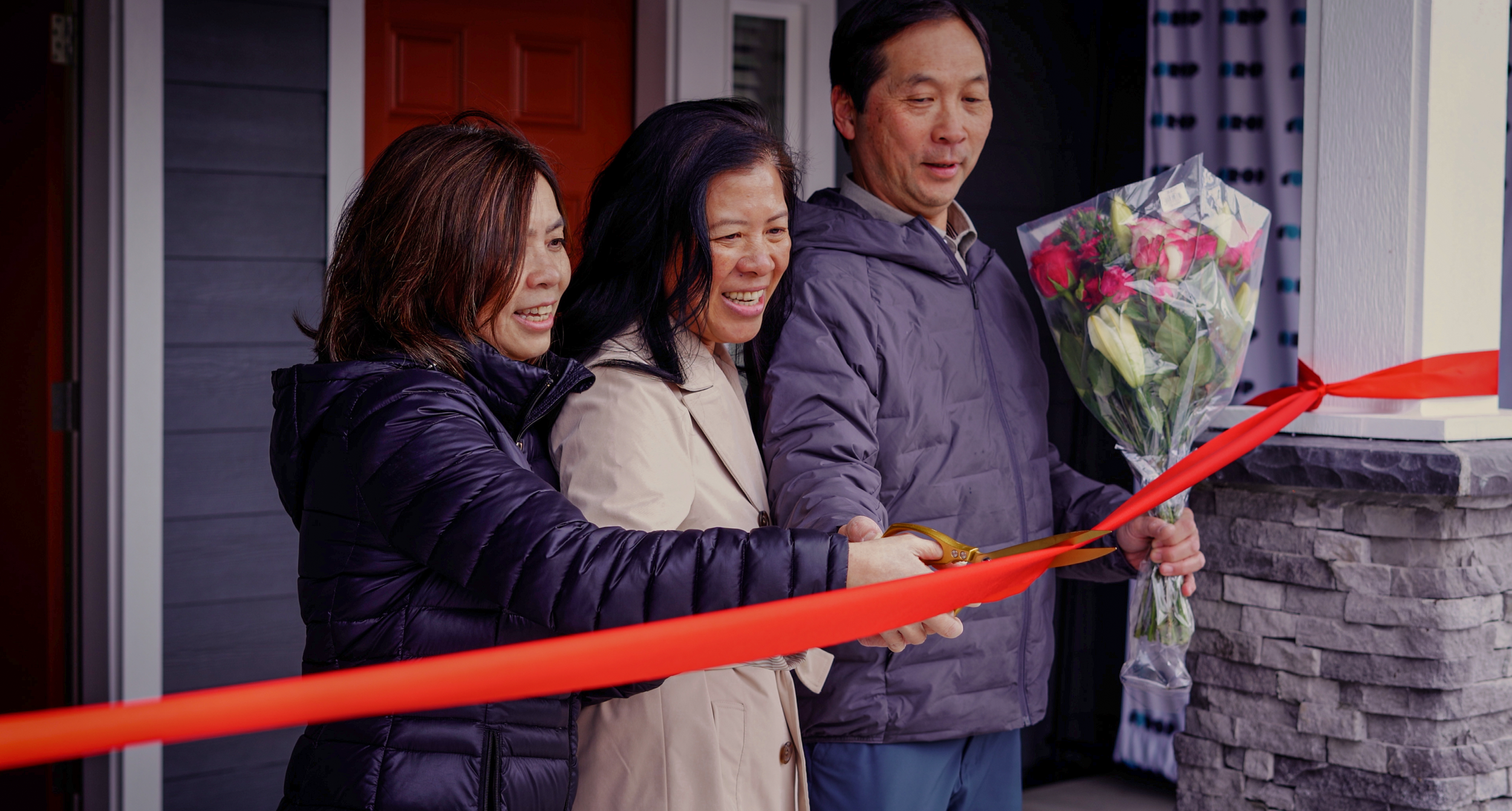 Yvonne Bui Unveils 6 Units at CrestView Townhomes Ribbon Cutting in Tacoma