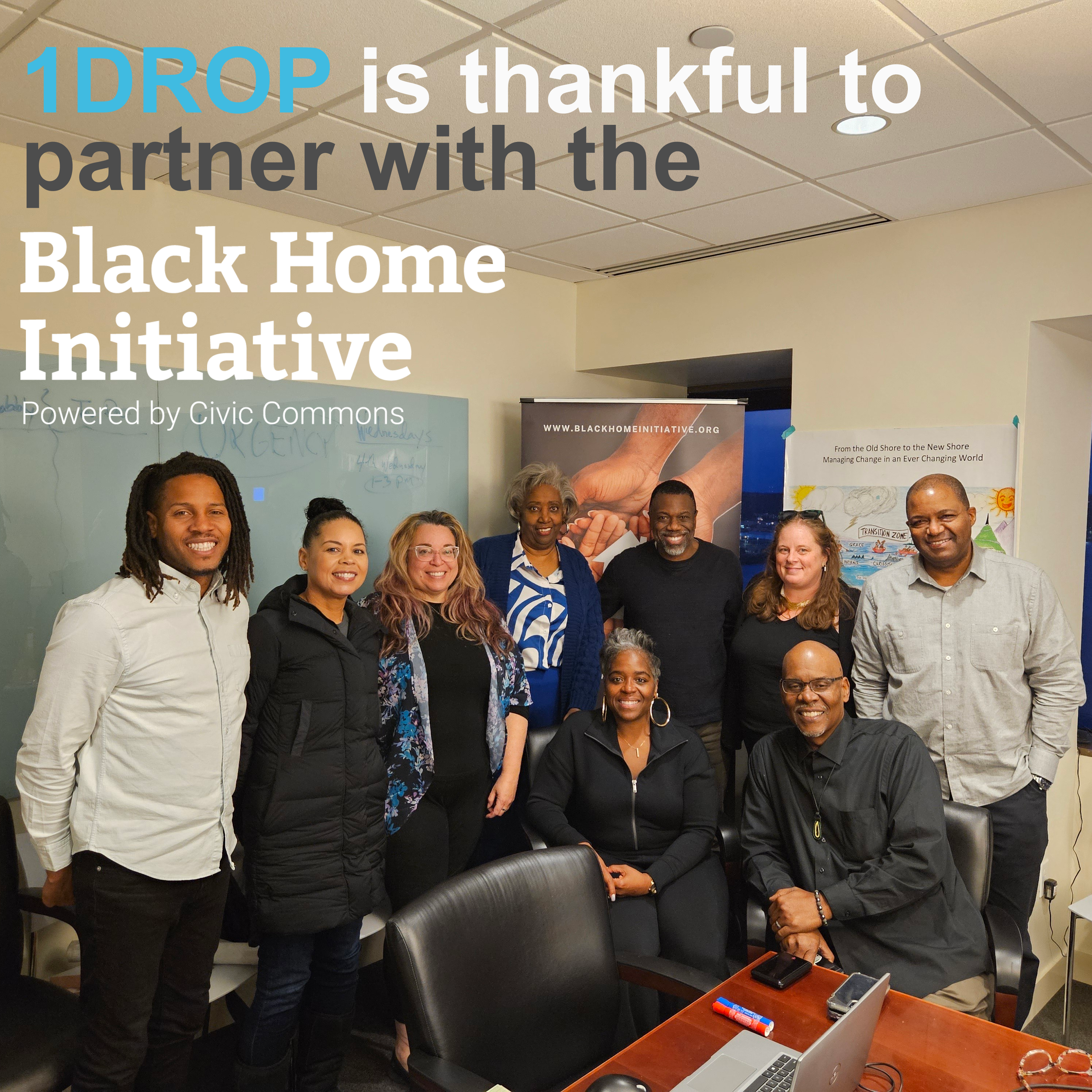 BHI & 1DROP: Partnering for Change
