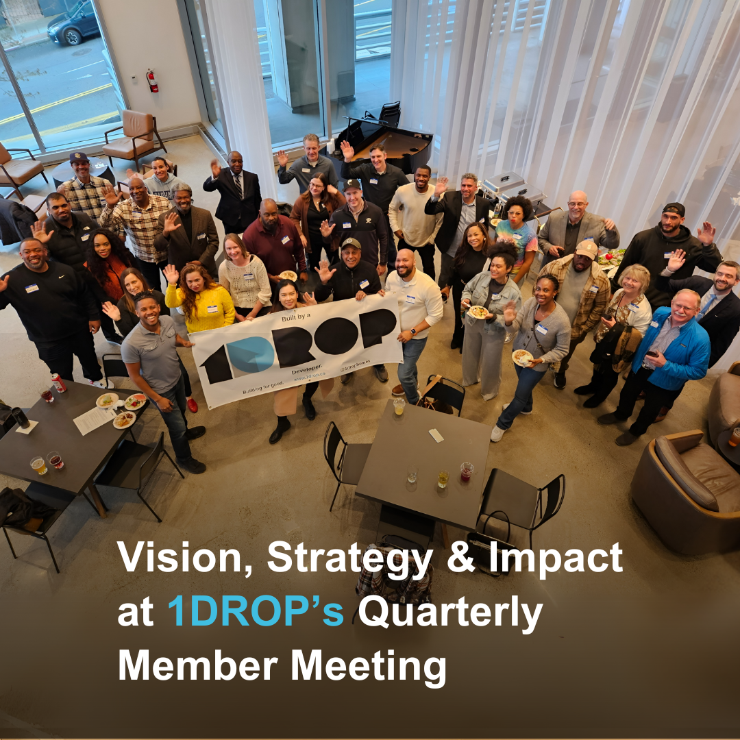 Highlights from 1DROP’s Quarterly Member Meeting & Social