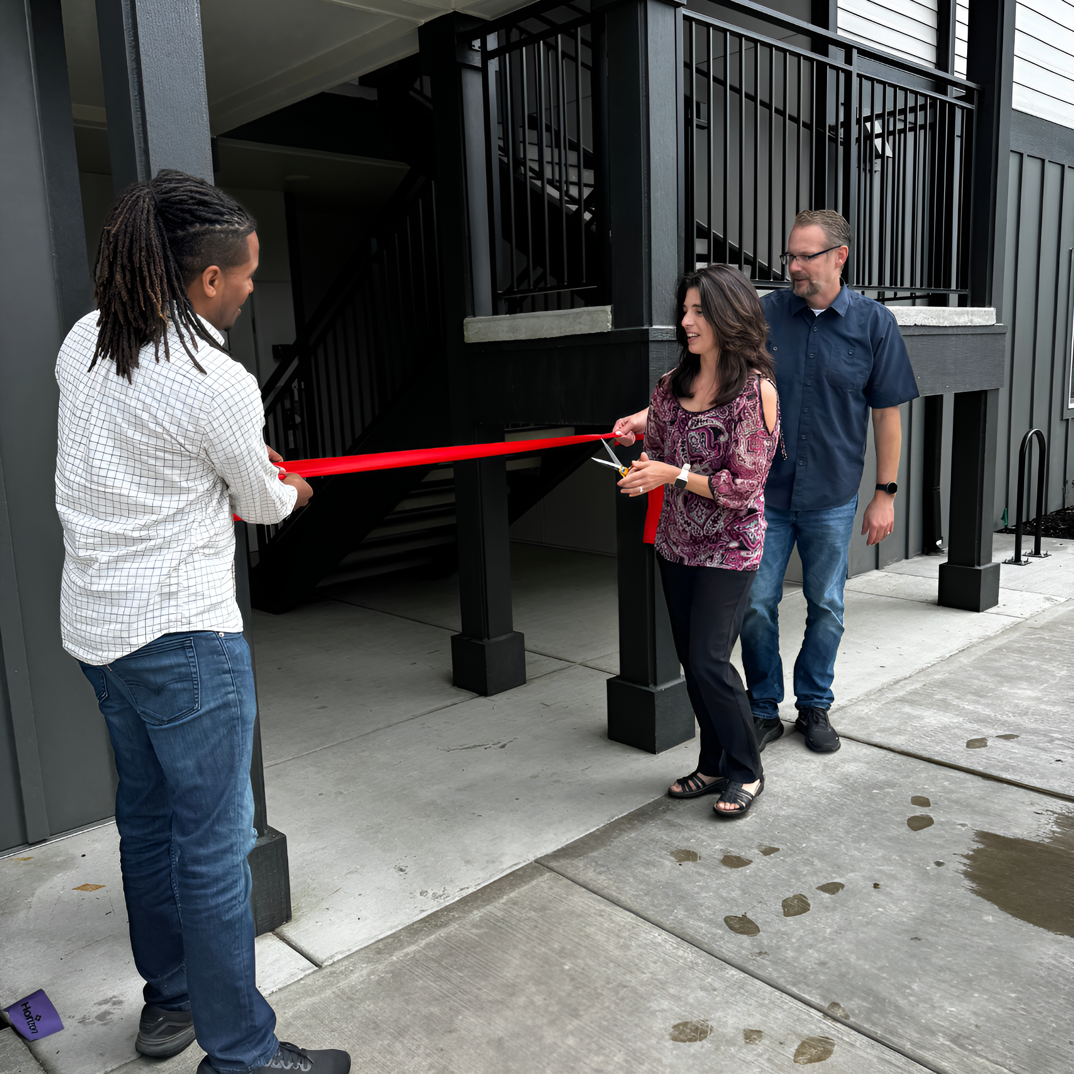 New 15-Unit Apartments Ribbon Cutting Showcases 1DROP Program Model