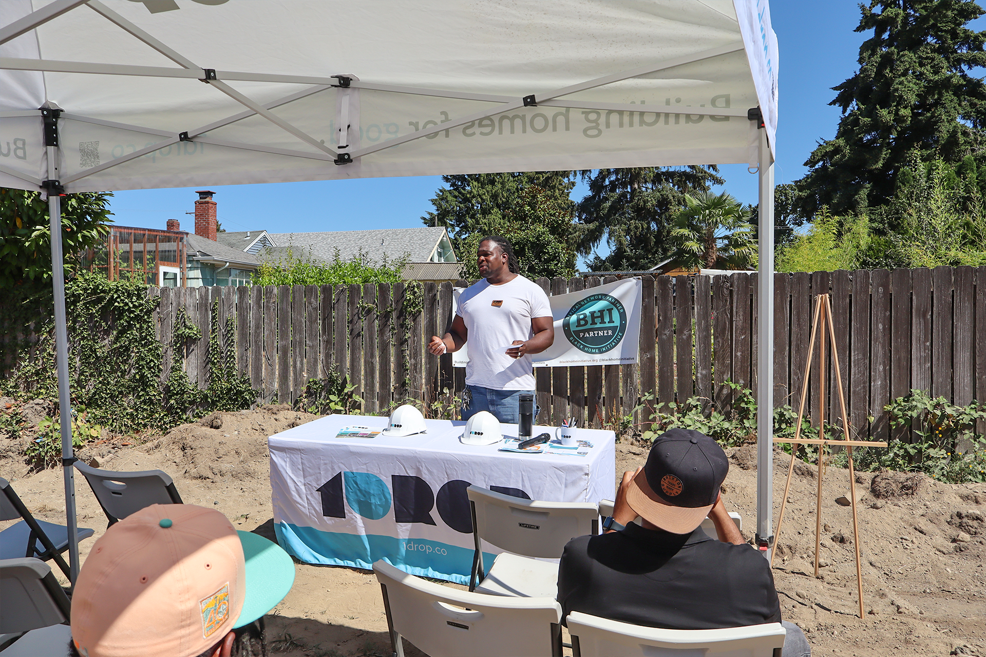 Grassroots Density: 1DROP Member Jerrel Jones Breaks Ground on 48th Street DADU