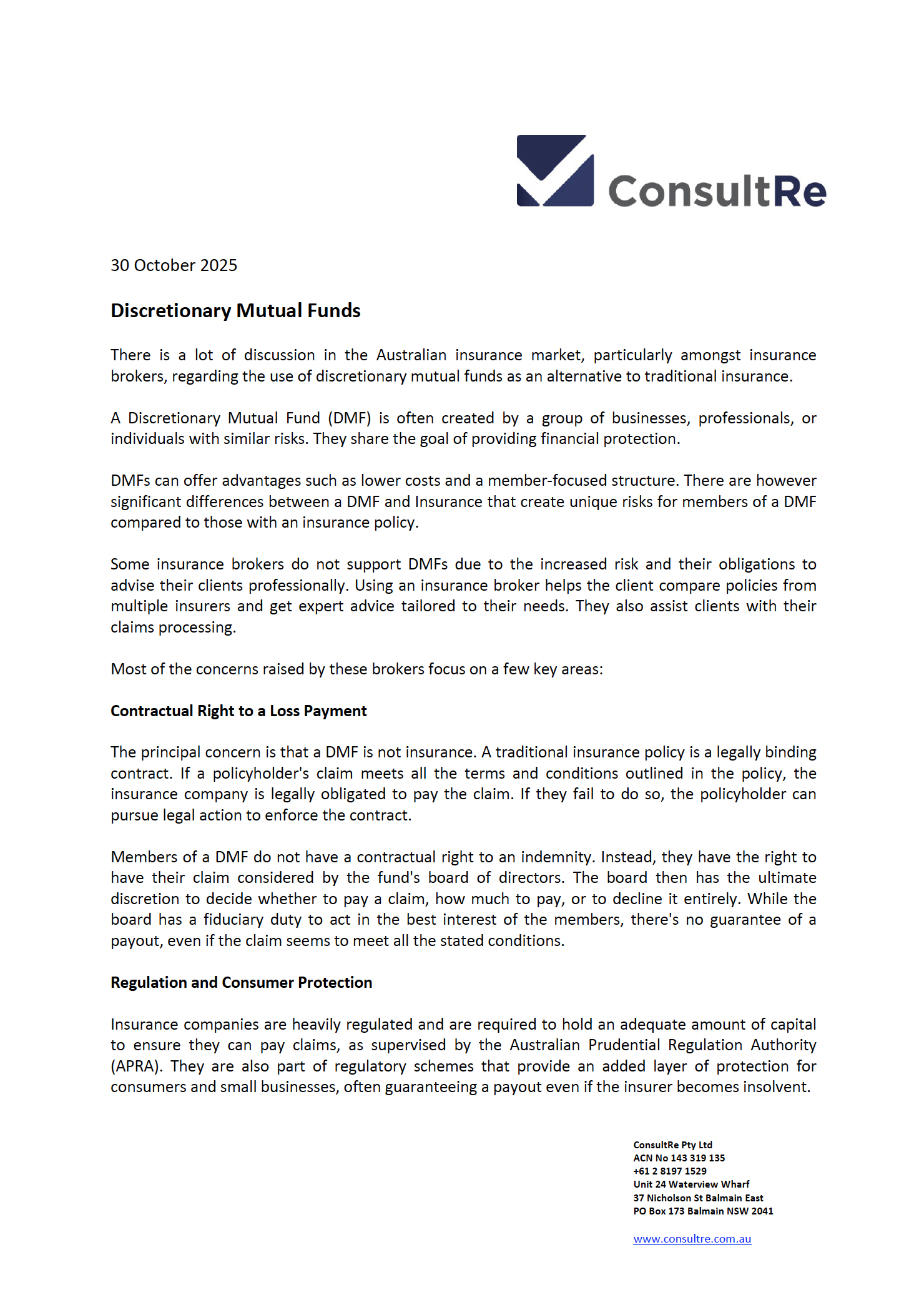 Discretionary Mutual Funds Under Scrutiny: Independent Commentary ...