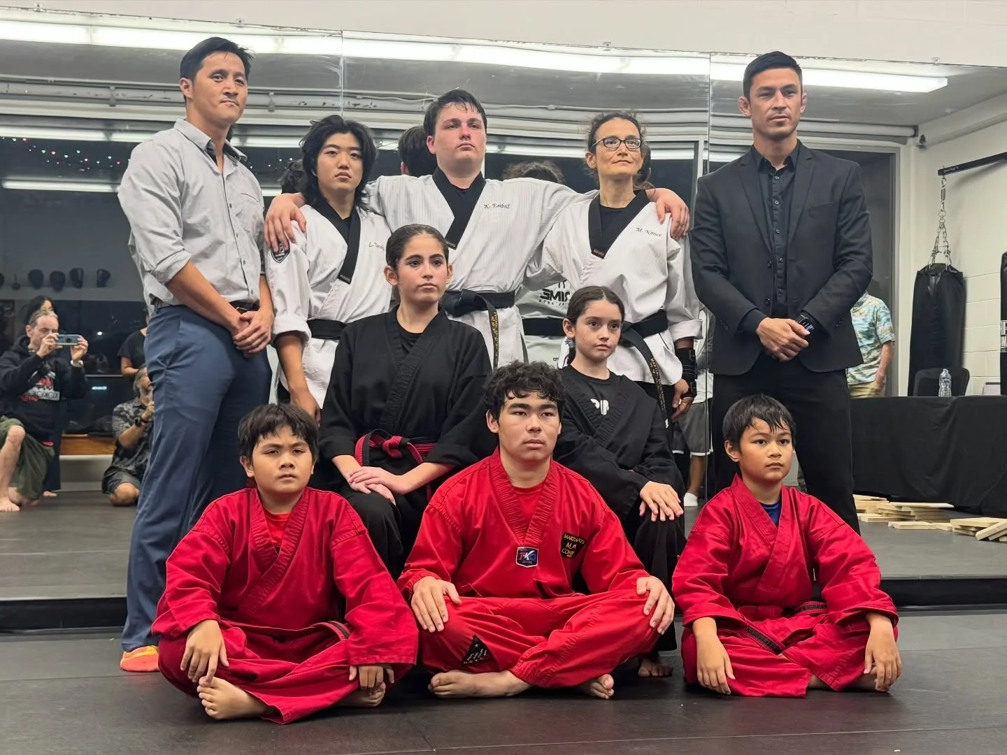 Last night was black belt Testing, and we couldn&rsquo;t be more proud of this amazing group of testers. Everyone looked sharp and performed incredibly well. Special congratulations to Mr. Tanaka ( @ninjabutterflyman ) our highest-ranking tester of t