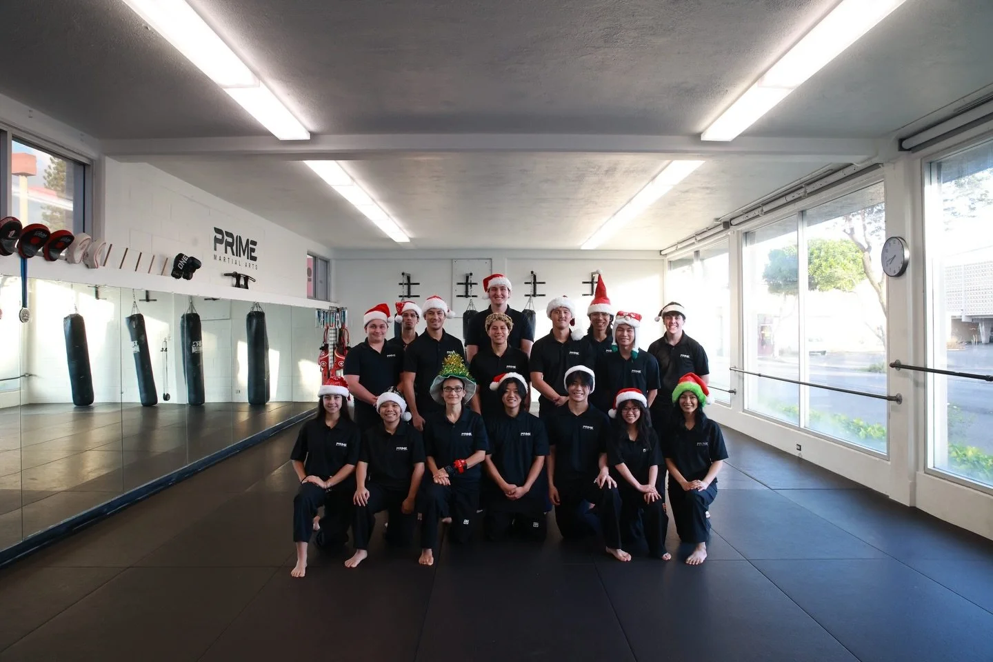 MERRY KICK-MAS PRIME FAMILY! From us to you we wish you a Merry Christmas and Happy Holidays. We appreciate what 2025 has brought us and we look forward to what 2026 has is in store. We look forward to seeing everyone back on the mat January 3rd!