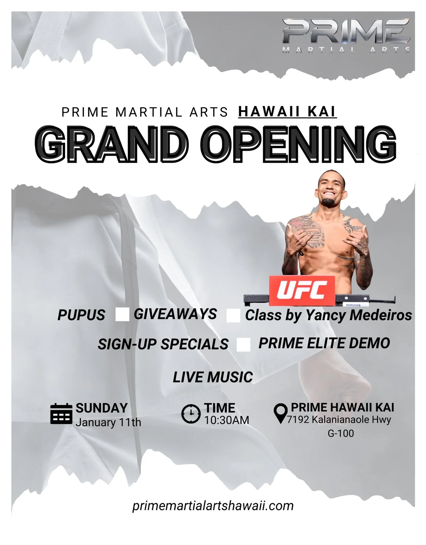 🎉 Open to the public! Come check out our new studio this Sunday 👊