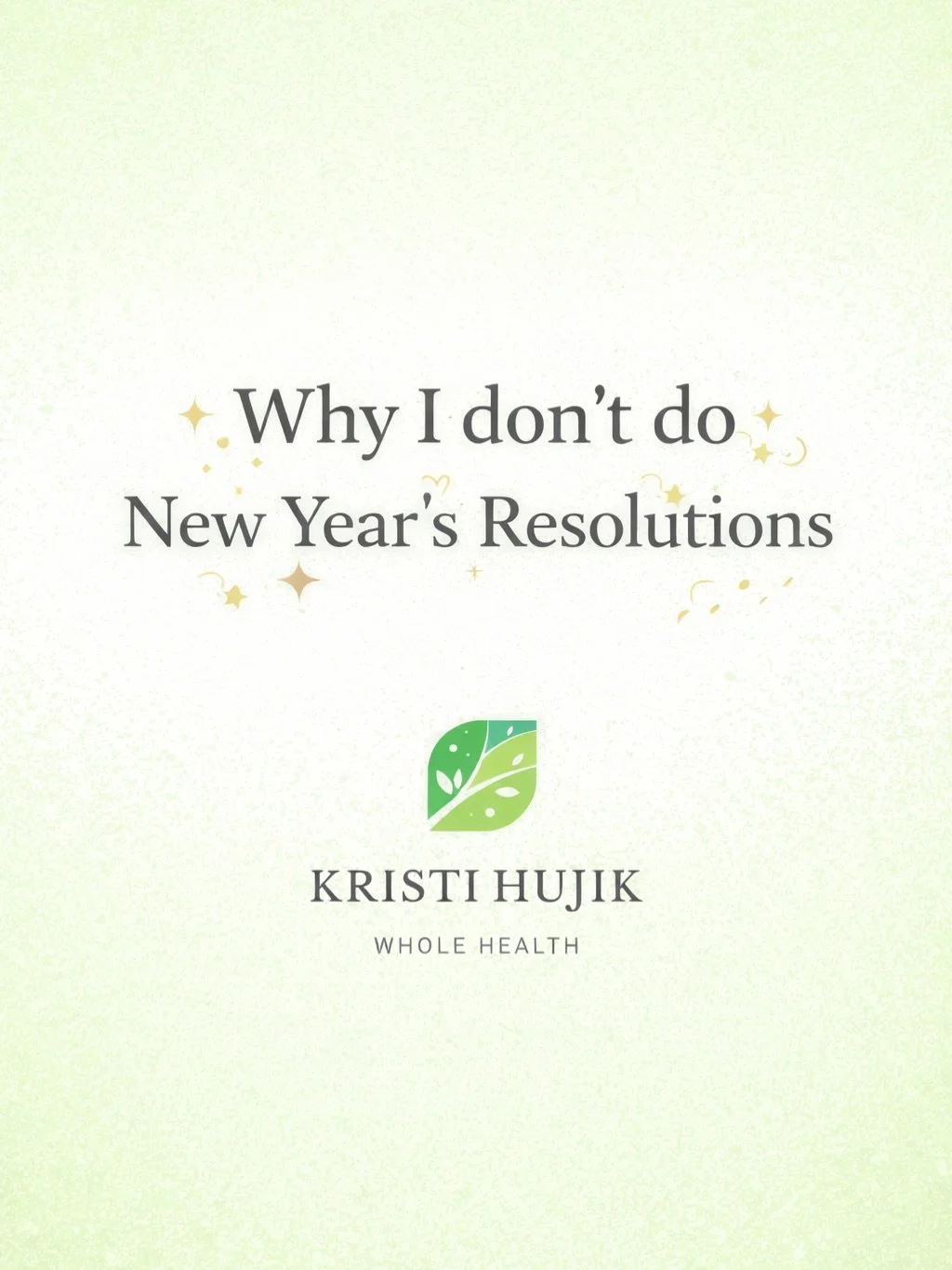 I don&rsquo;t do New Year&rsquo;s resolutions and here&rsquo;s why&hellip;

I choose one word to guide the year across every area of my life. @getoneword @jongordon11 

My word for 2025 was consistency. It permeated everything - my work, my health, m