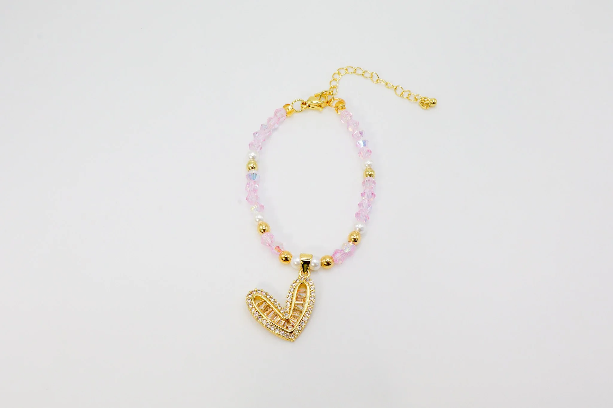 Blush Heart Bracelet