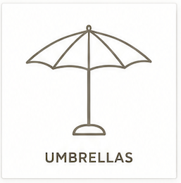 Patio umbrella rental icon — Los Angeles & Orange County
