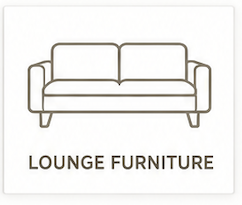 Lounge furniture & sofa rental icon — Los Angeles & Orange County