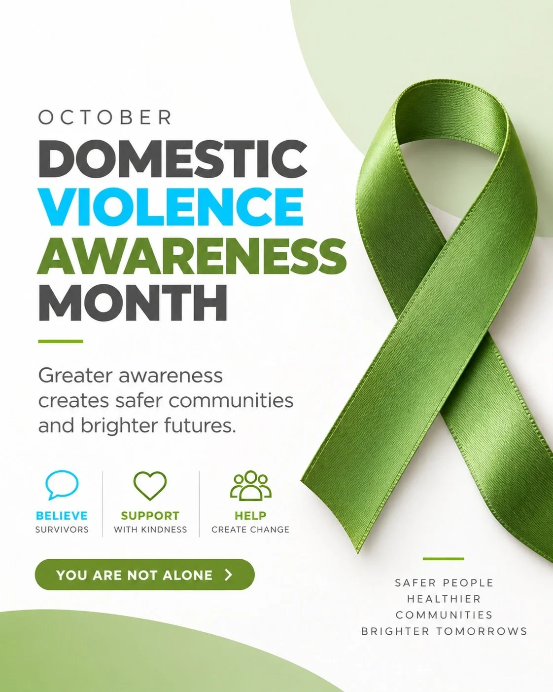 Domestic Violence Awareness Month.

Every week in Australia, a woman is killed by a current or former partner. That&rsquo;s not a statistic to scroll past. That&rsquo;s someone&rsquo;s daughter, someone&rsquo;s mum, someone who was told it would neve