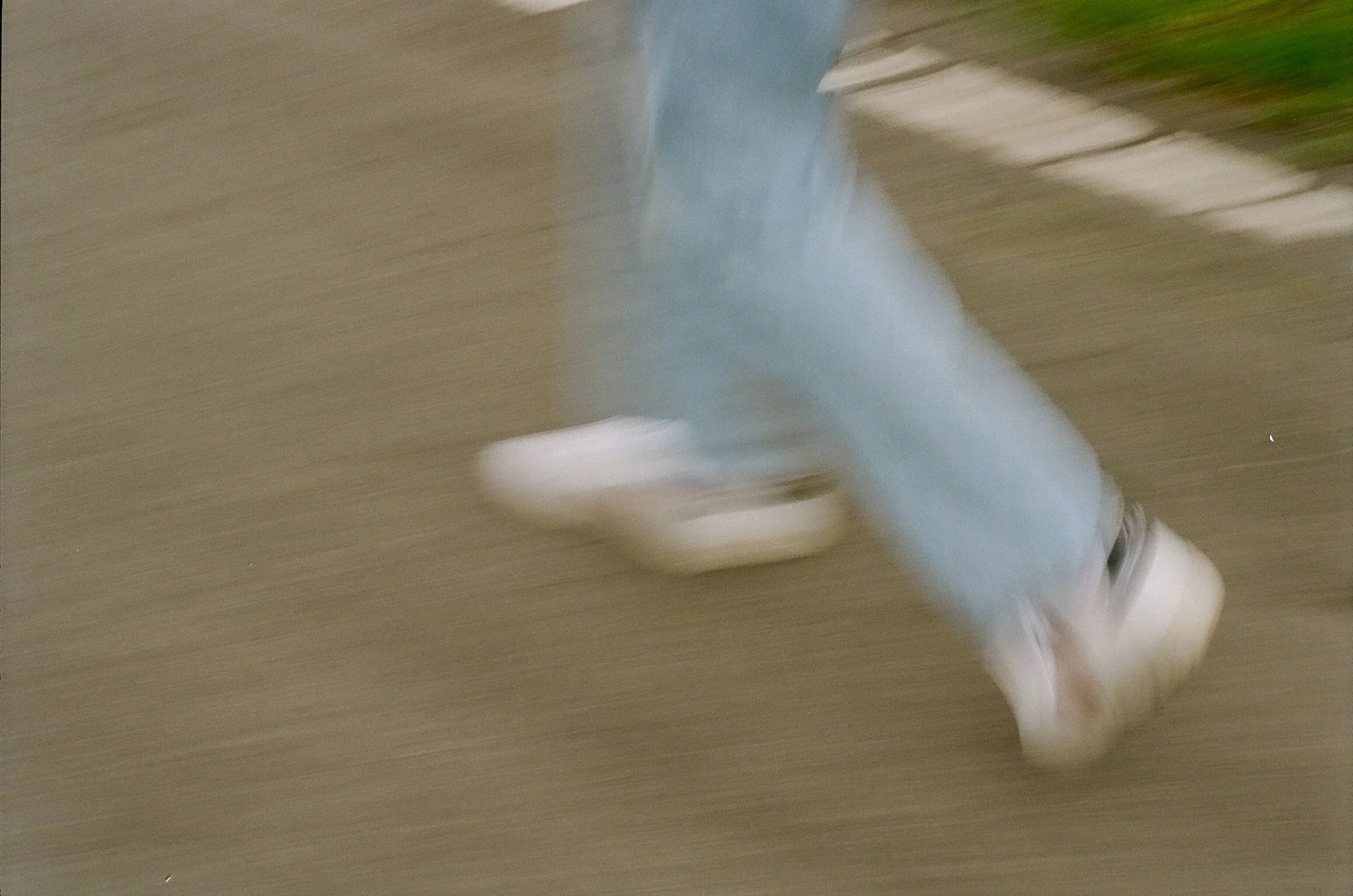 "it must be urgent if your running in jeans"